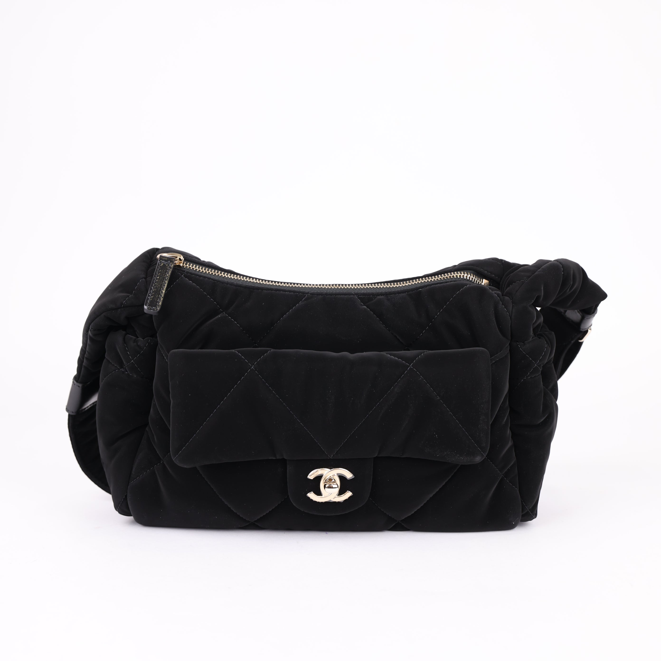 Chanel COCO NEIGE 25/26 COLLECTION LARGE BOWLING BAG- Pre Owned