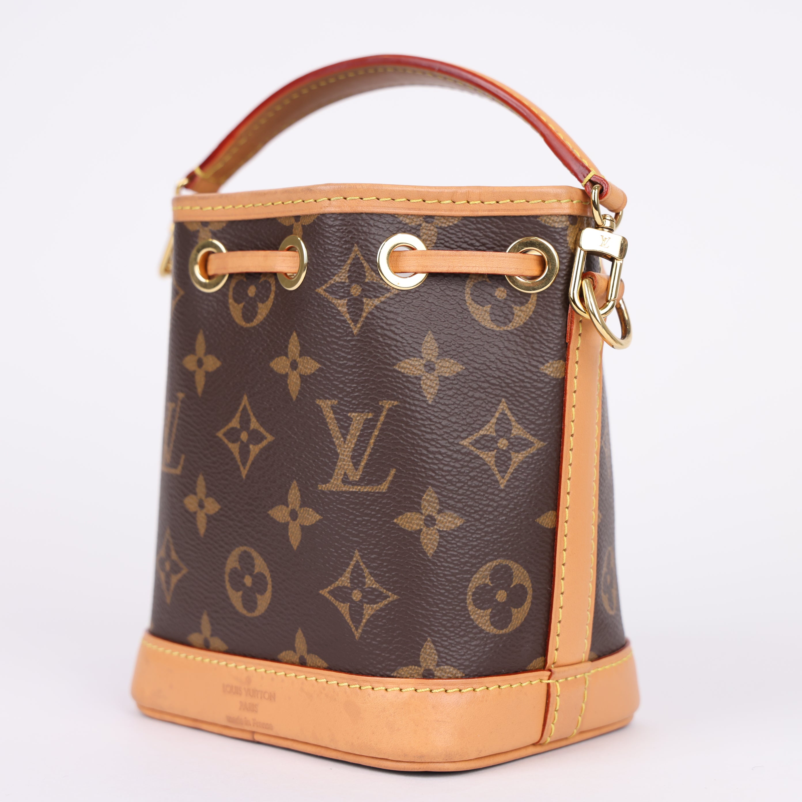 J0955 LOUIS VUITTON Monogram Nano Noe- Pre Owned