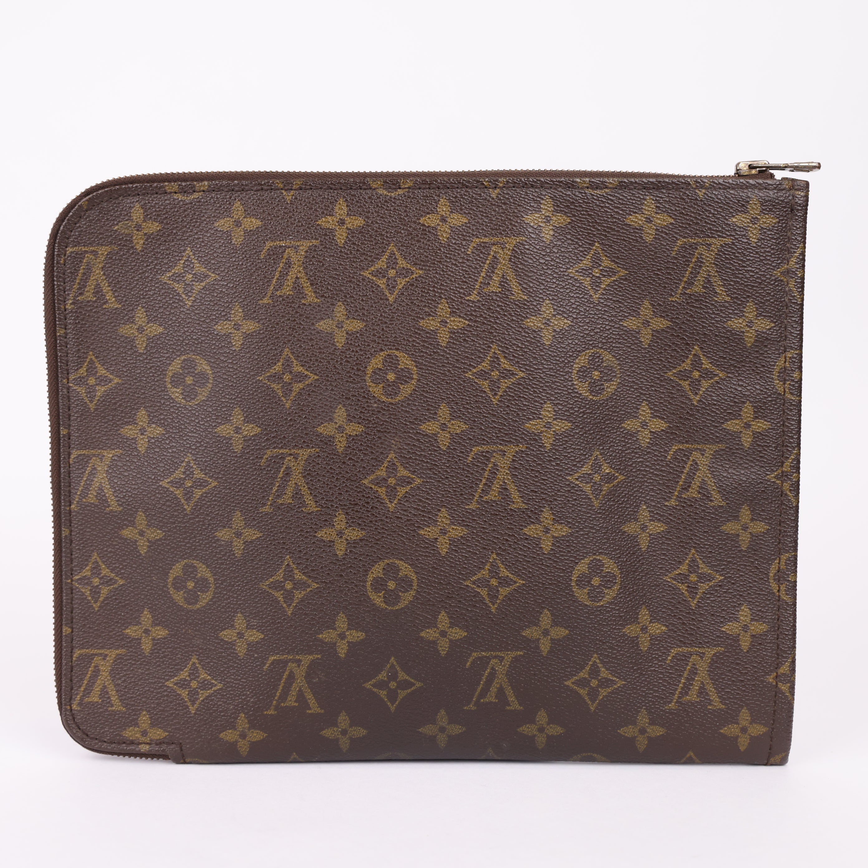 J0969 Louis Vuitton Monogram Poche Documents Portfolio business bag- Pre Owned