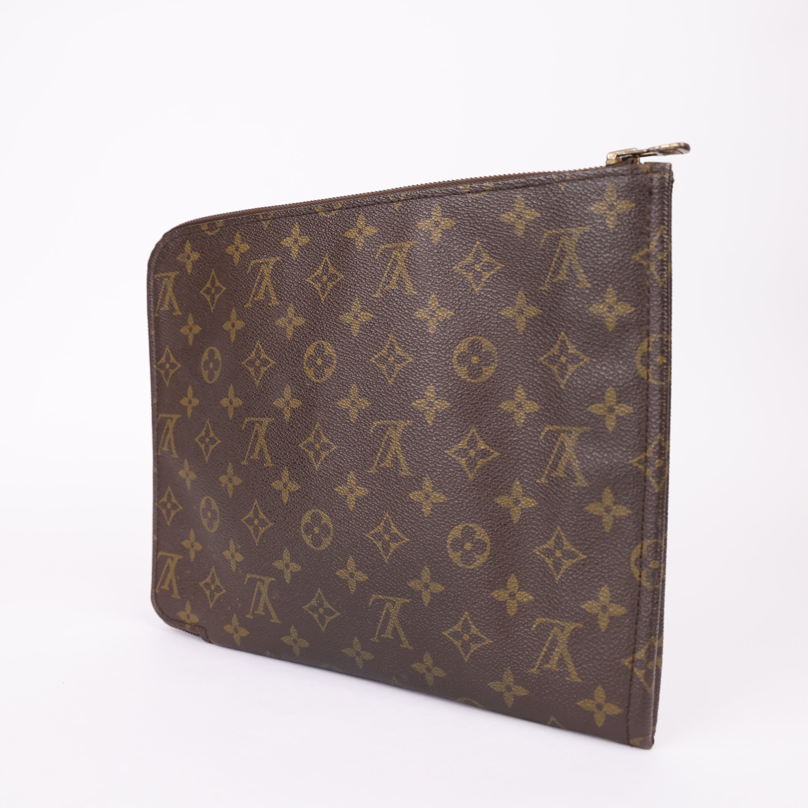 J0969 Louis Vuitton Monogram Poche Documents Portfolio business bag- Pre Owned