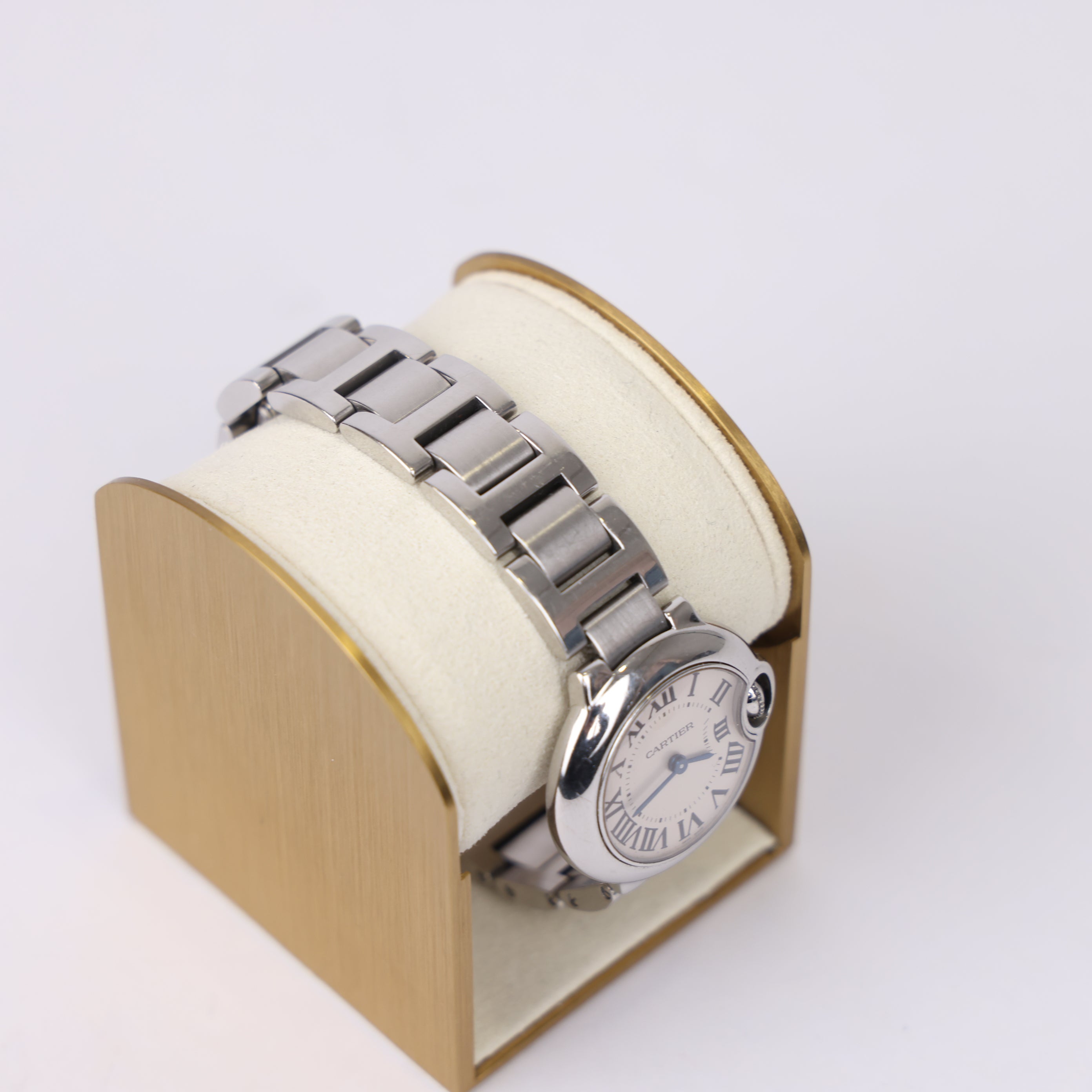 J0972 Cartier Ballon Bleu Watch Stainless Steel- Pre Owned