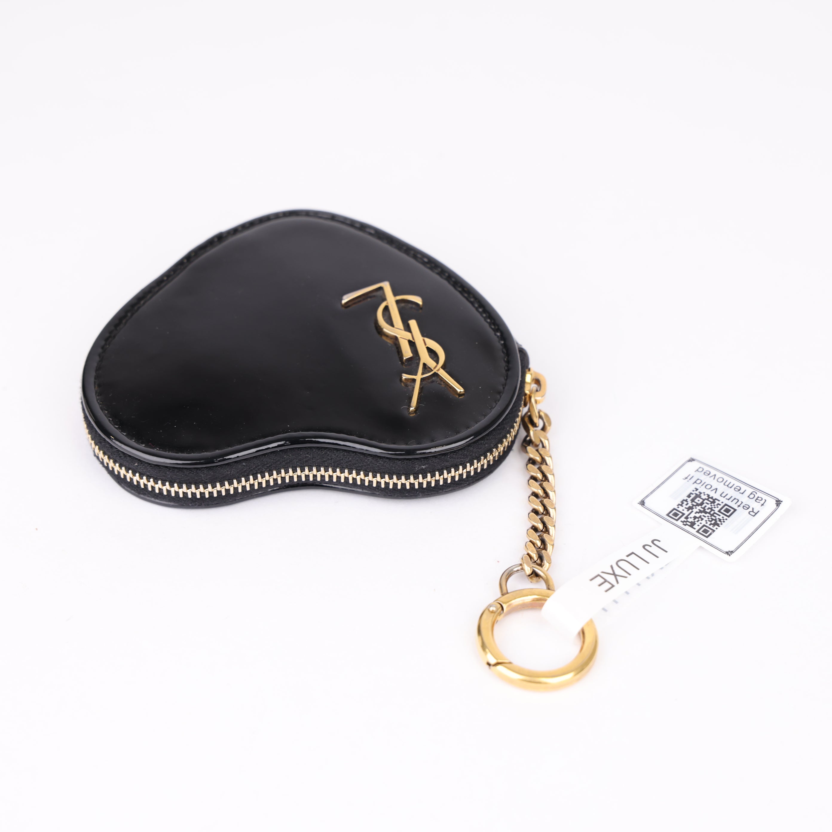 J2004 Saint Laurent Heart-Shaped Coin Purse- Pre Owned