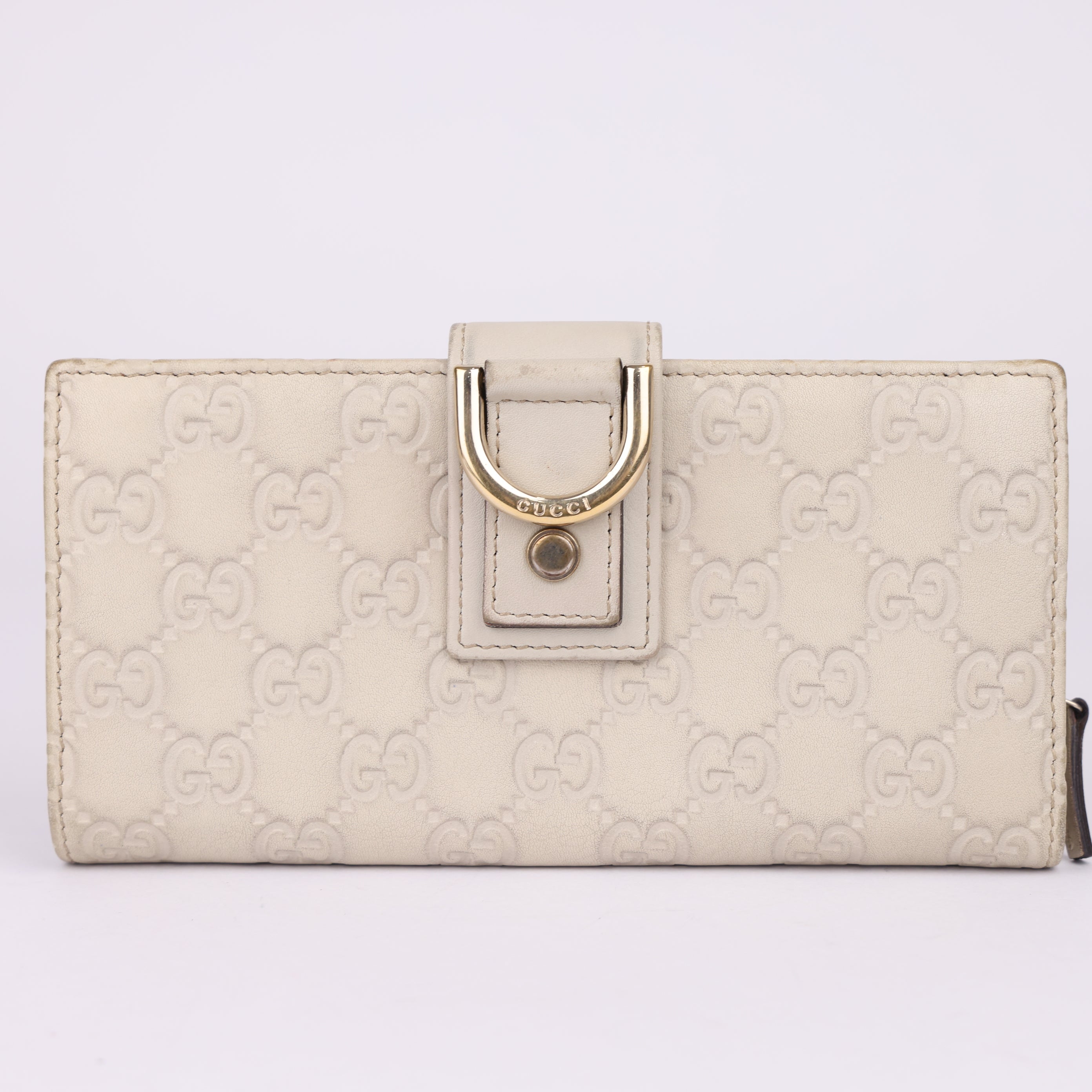 J1965 GUCCI LEATHER WALLET - Pre Owned