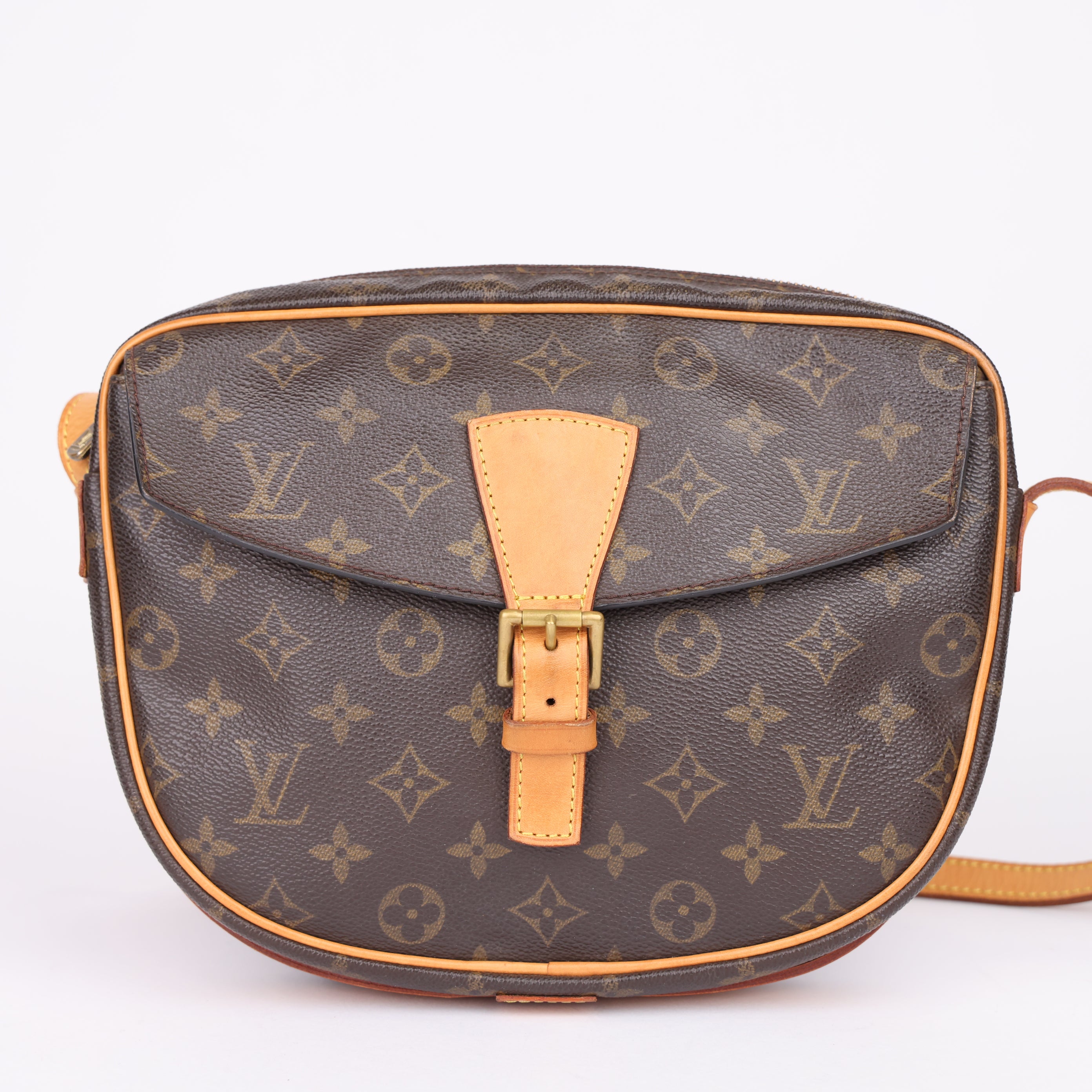 J1959 Louis Vuitton Brown Monogram Jeune Fille MM - Pre owned