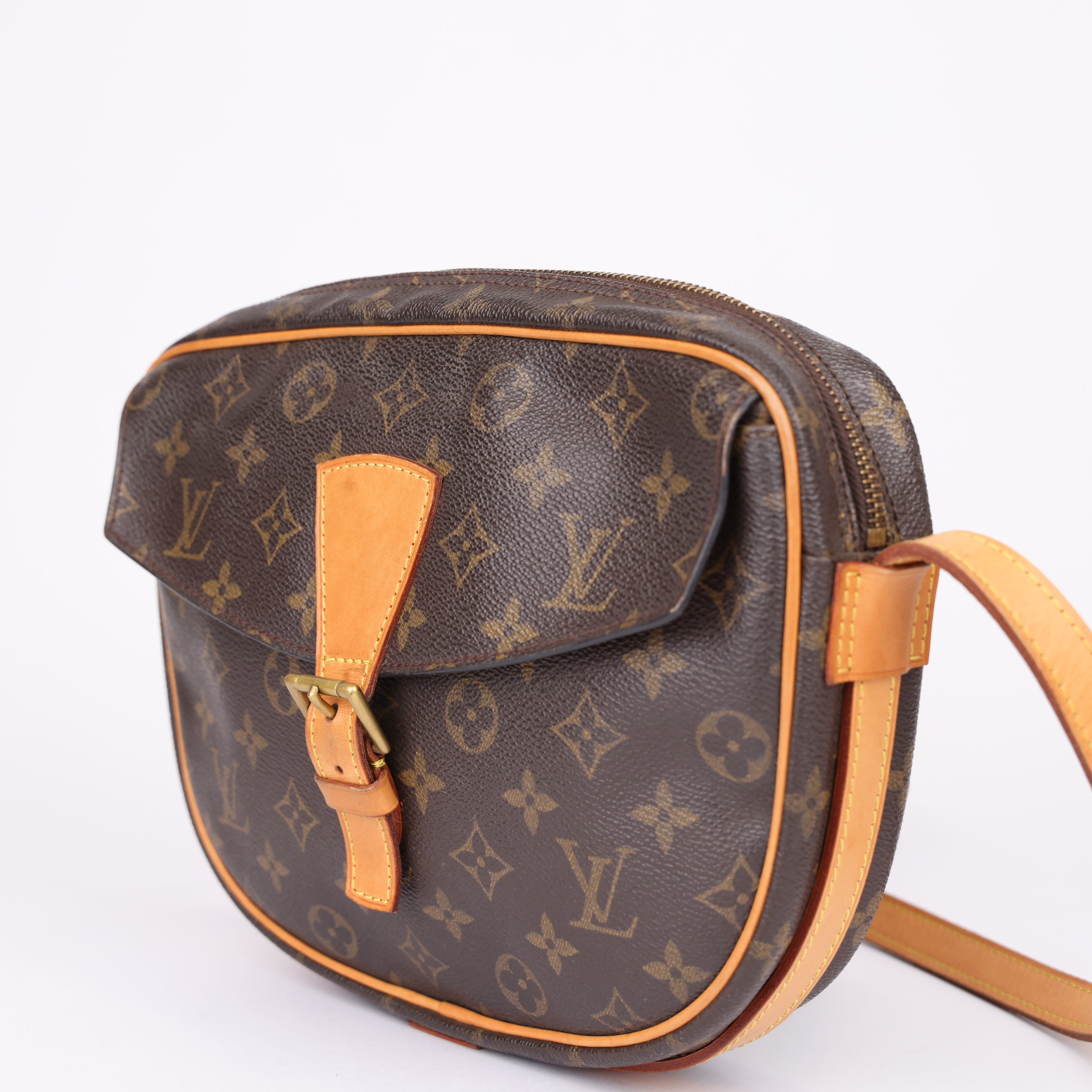 J1959 Louis Vuitton Brown Monogram Jeune Fille MM - Pre owned