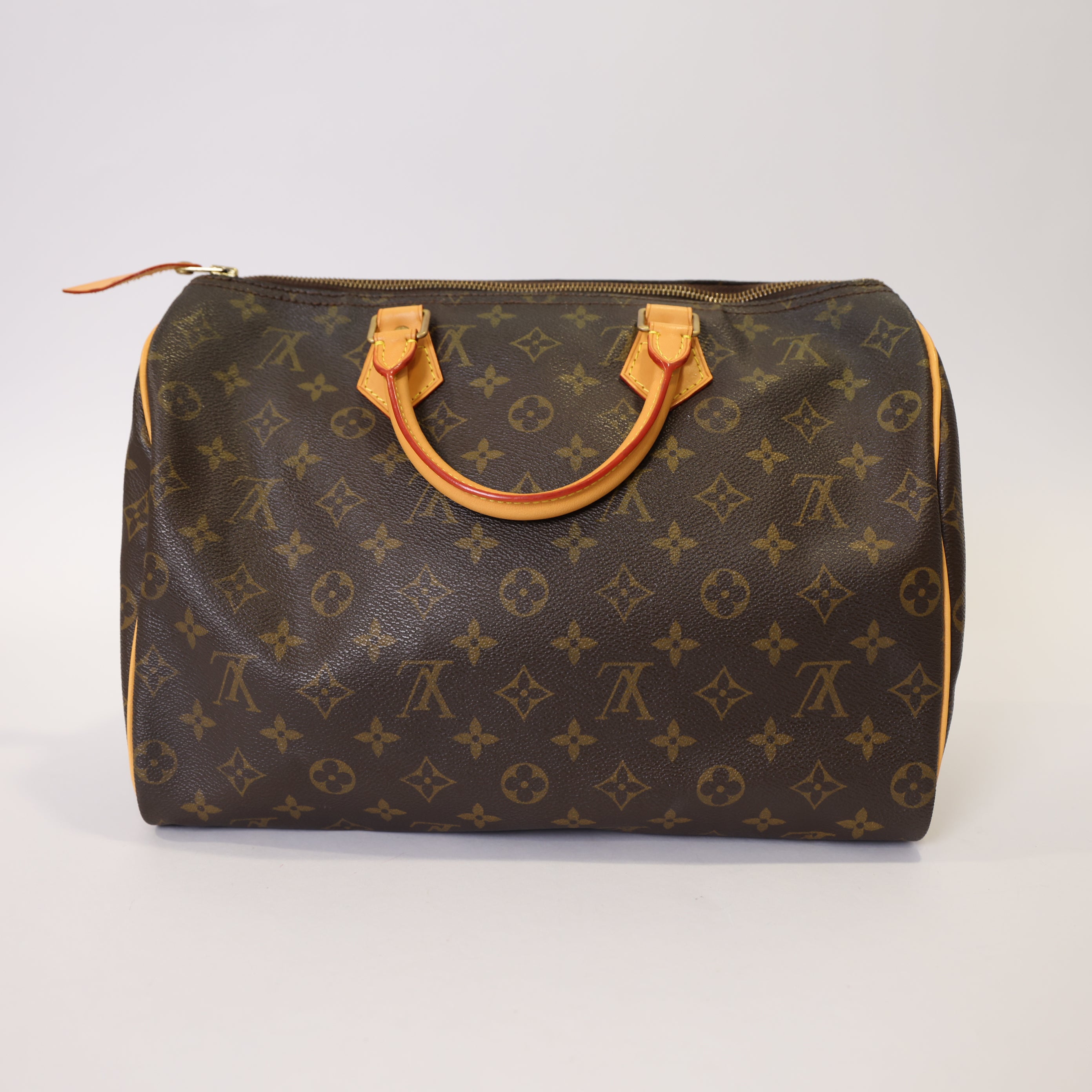 J1925 LOUIS VUITTON Speedy 35 Handbag Purse Monogram Canvas - Pre Owned