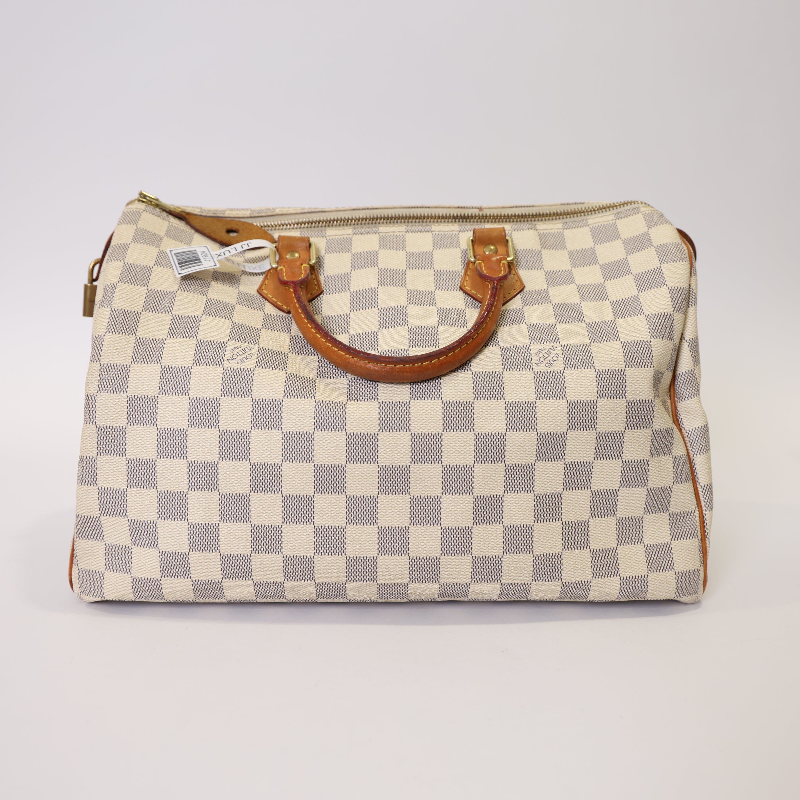 J1924 LOUIS VUITTON DAMIER AZUR SPEEDY 35 - Pre Owned