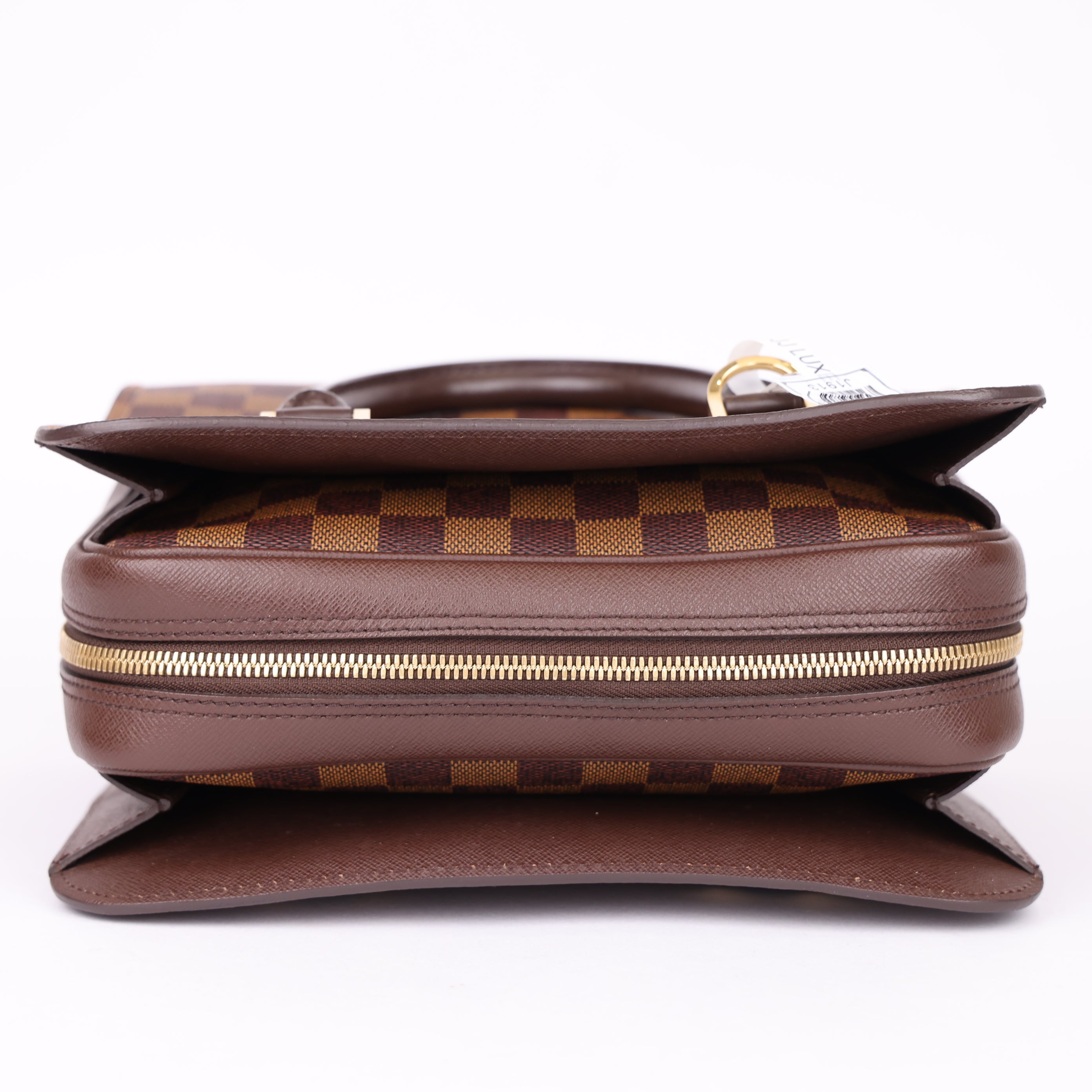 J1913 Louis Vuitton Triana Bag Damier Brown- Pre Owned