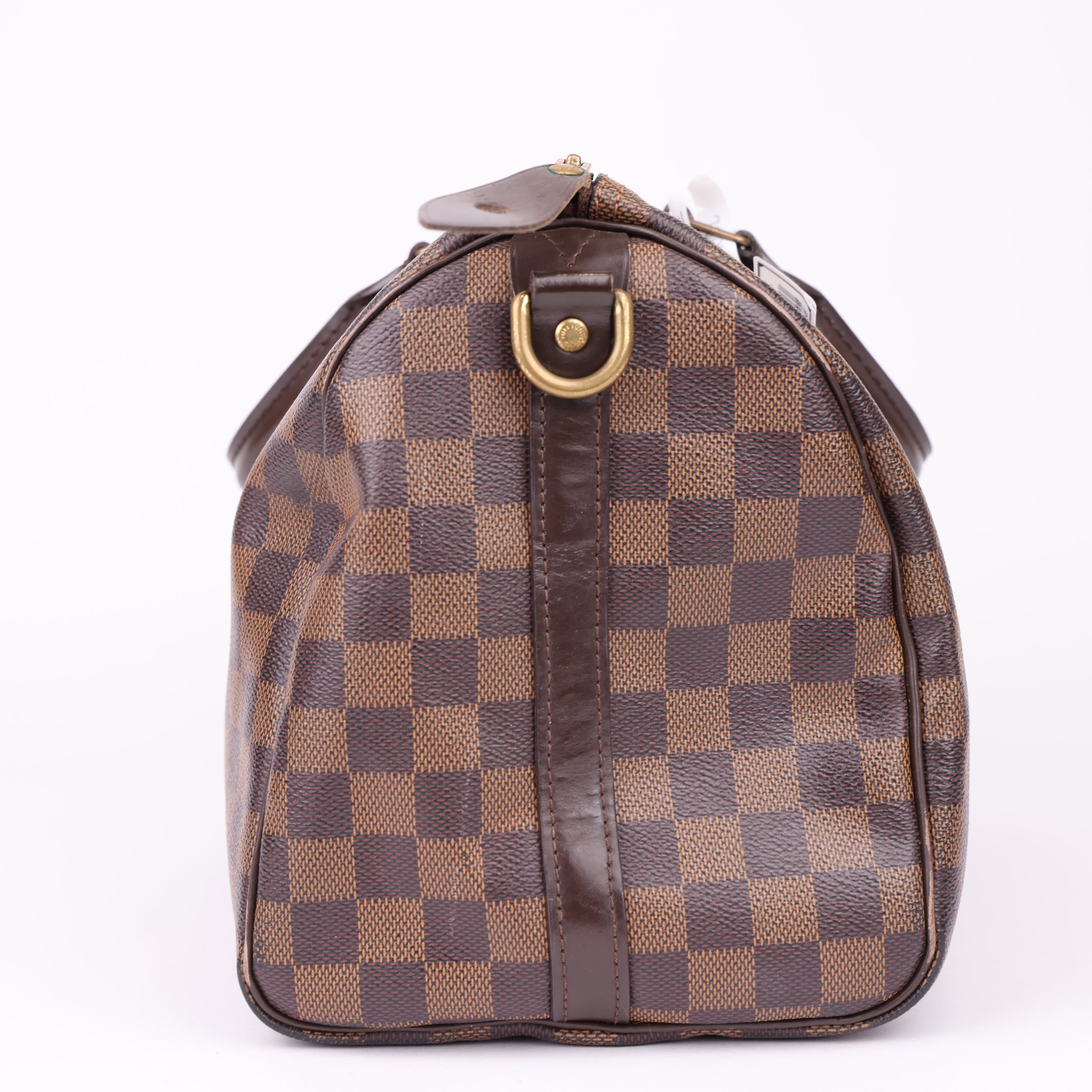 J1902 Louis Vuitton Speedy 30 Damier Handbag Brown- Pre Owned