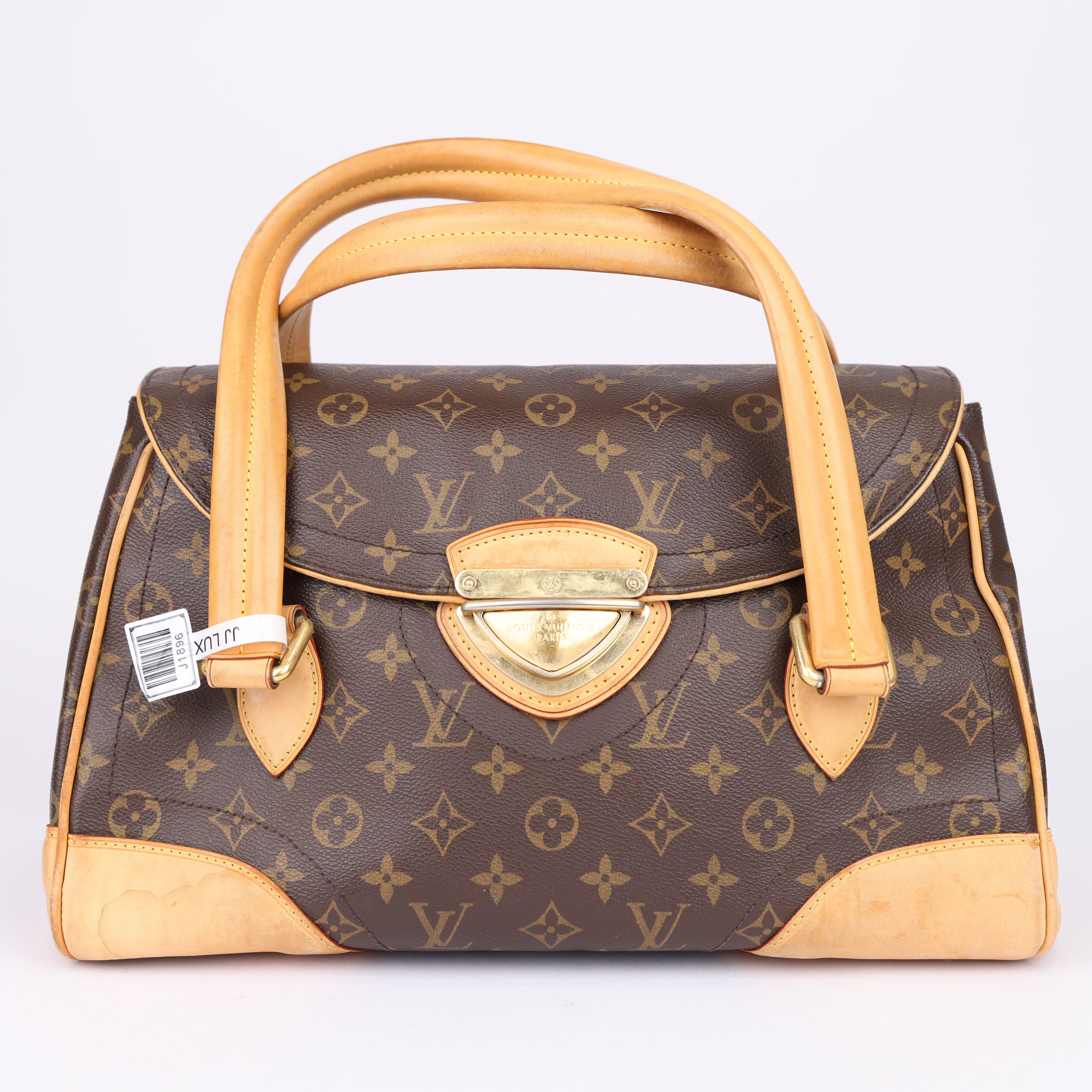 J1896 Louis Vuitton Monogram Canvas Beverly GM Bag- Pre Owned
