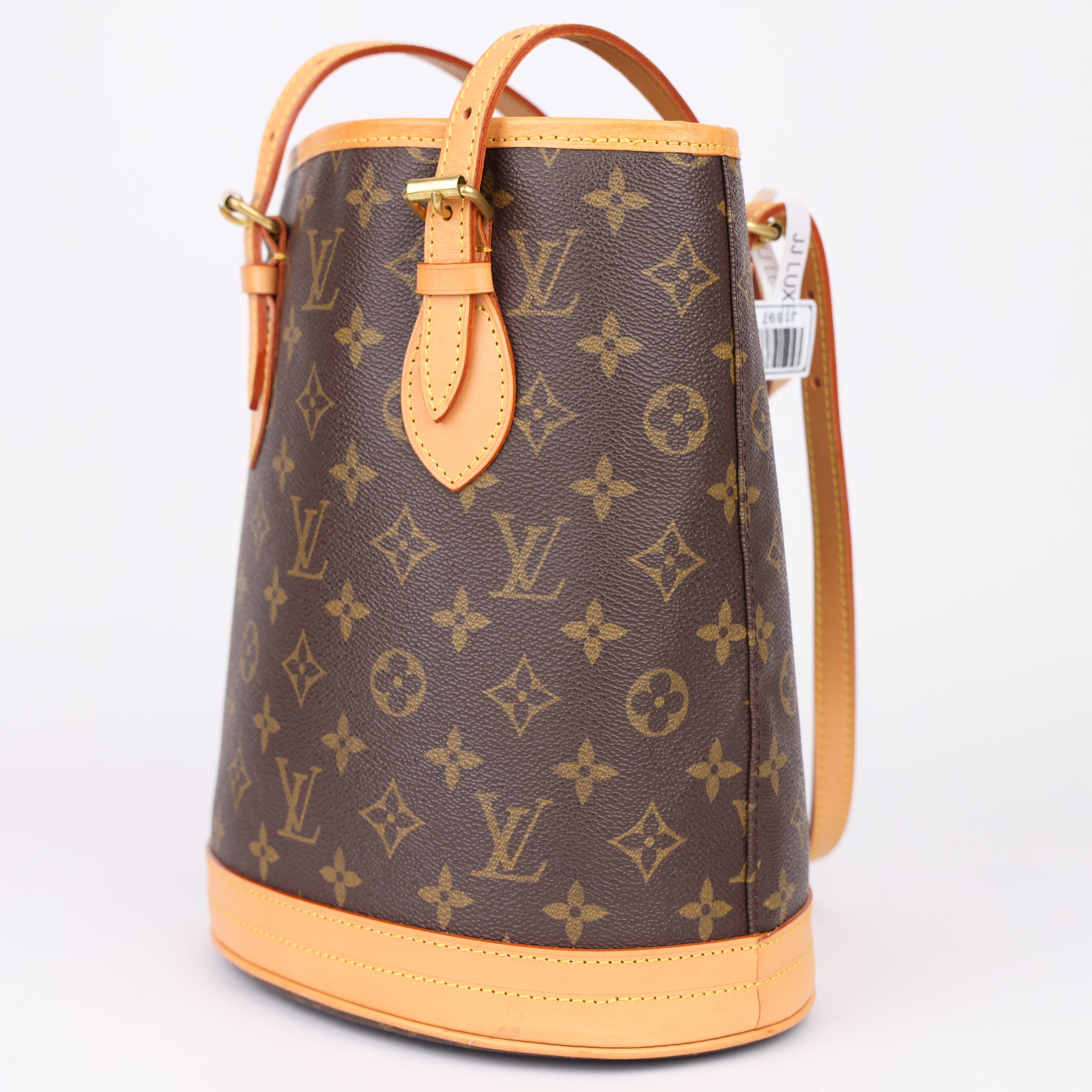 J1897 Louis Vuitton Monogram Petit Bucket Bag- Pre Owned