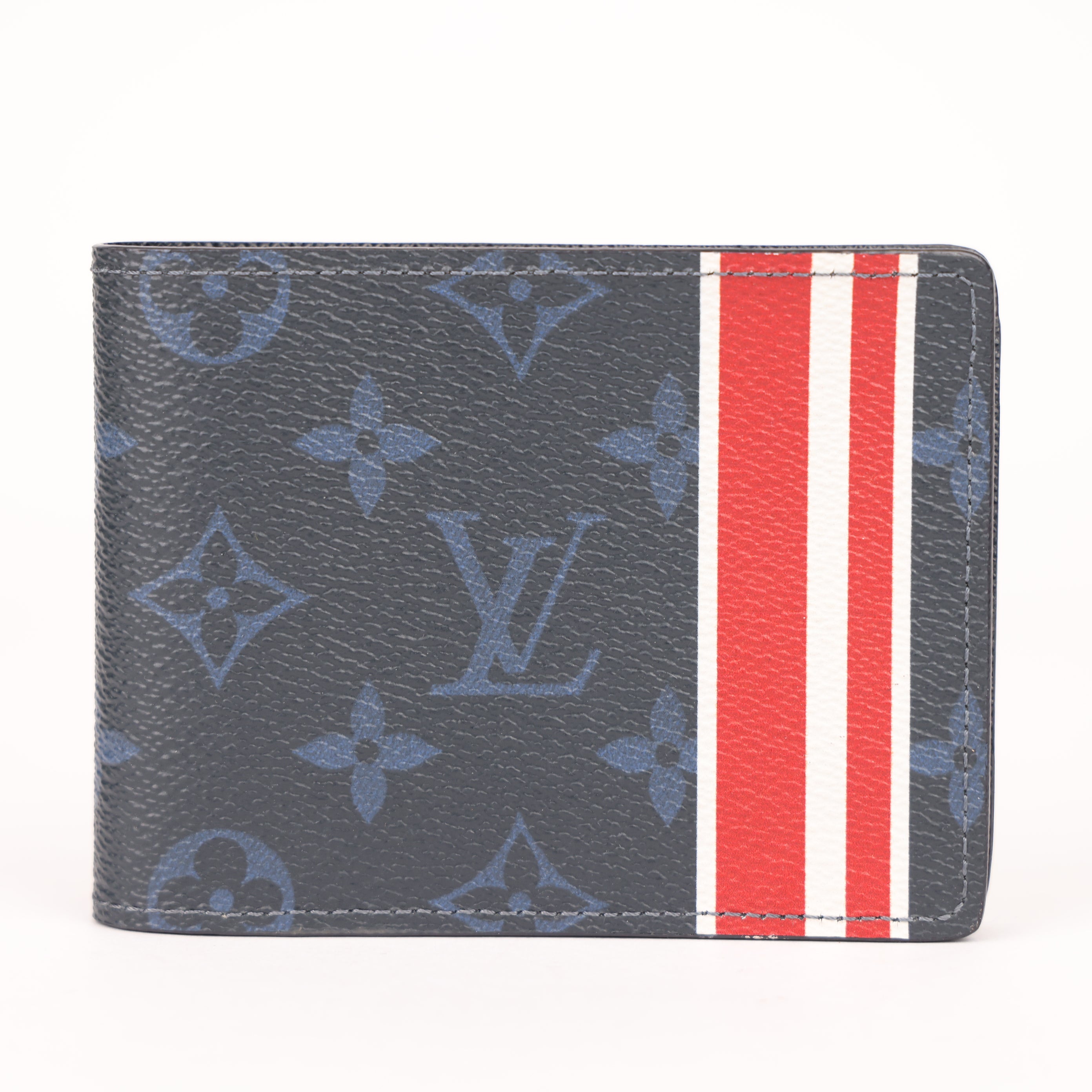 J1899 Louis Vuitton Tricolor Heritage Line Multiple Wallet- Pre Owned