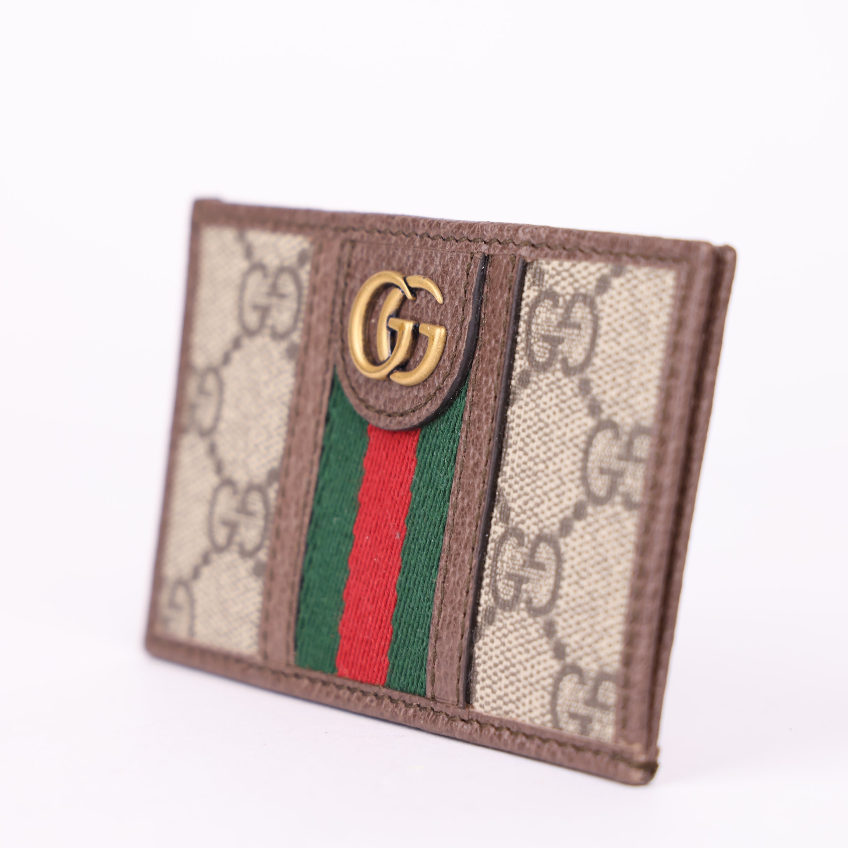 J1926 Gucci GG Canvas Wallet- Pre Owned