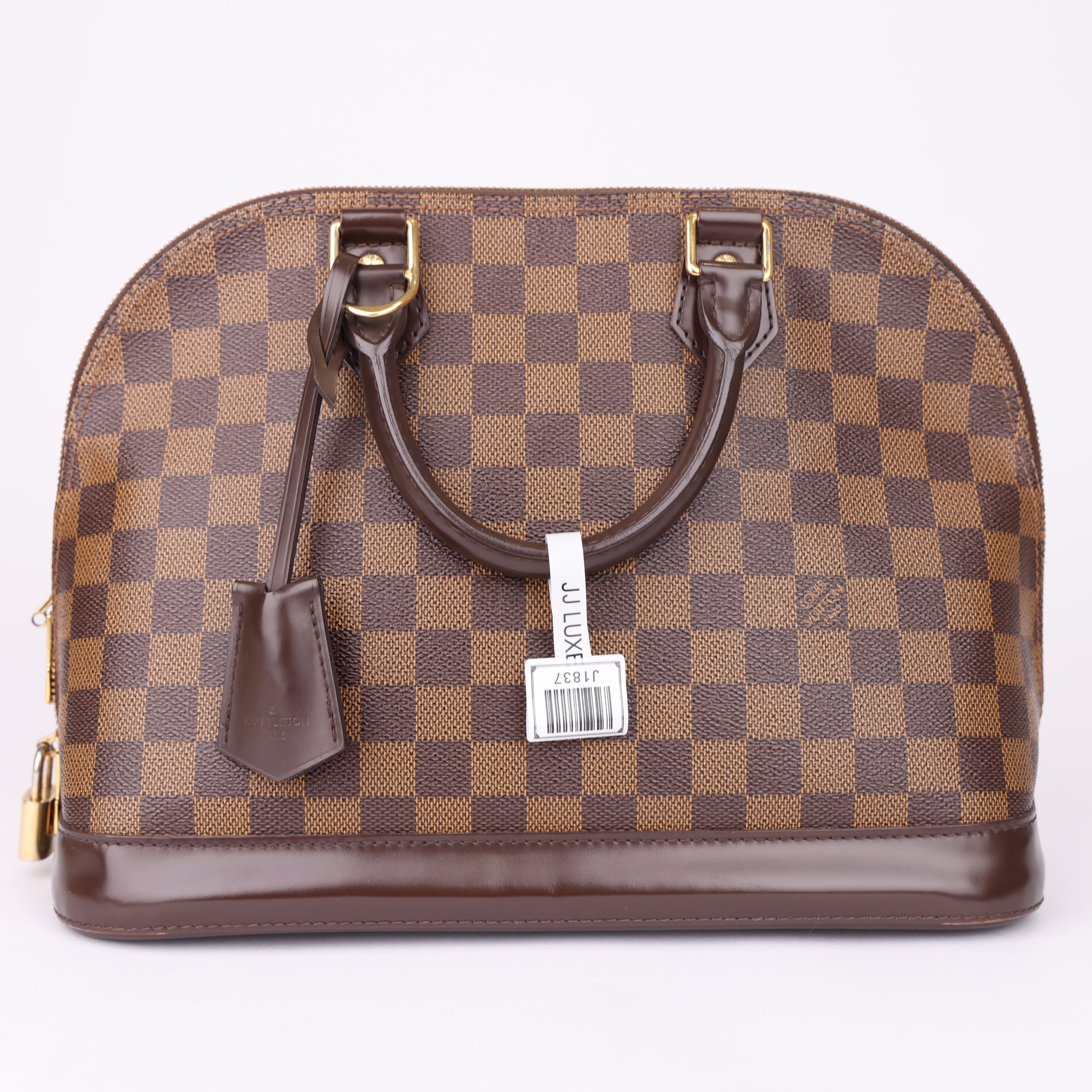 J1837 Louis Vuitton Alma PM: Brown Damier Azur- Pre Owned