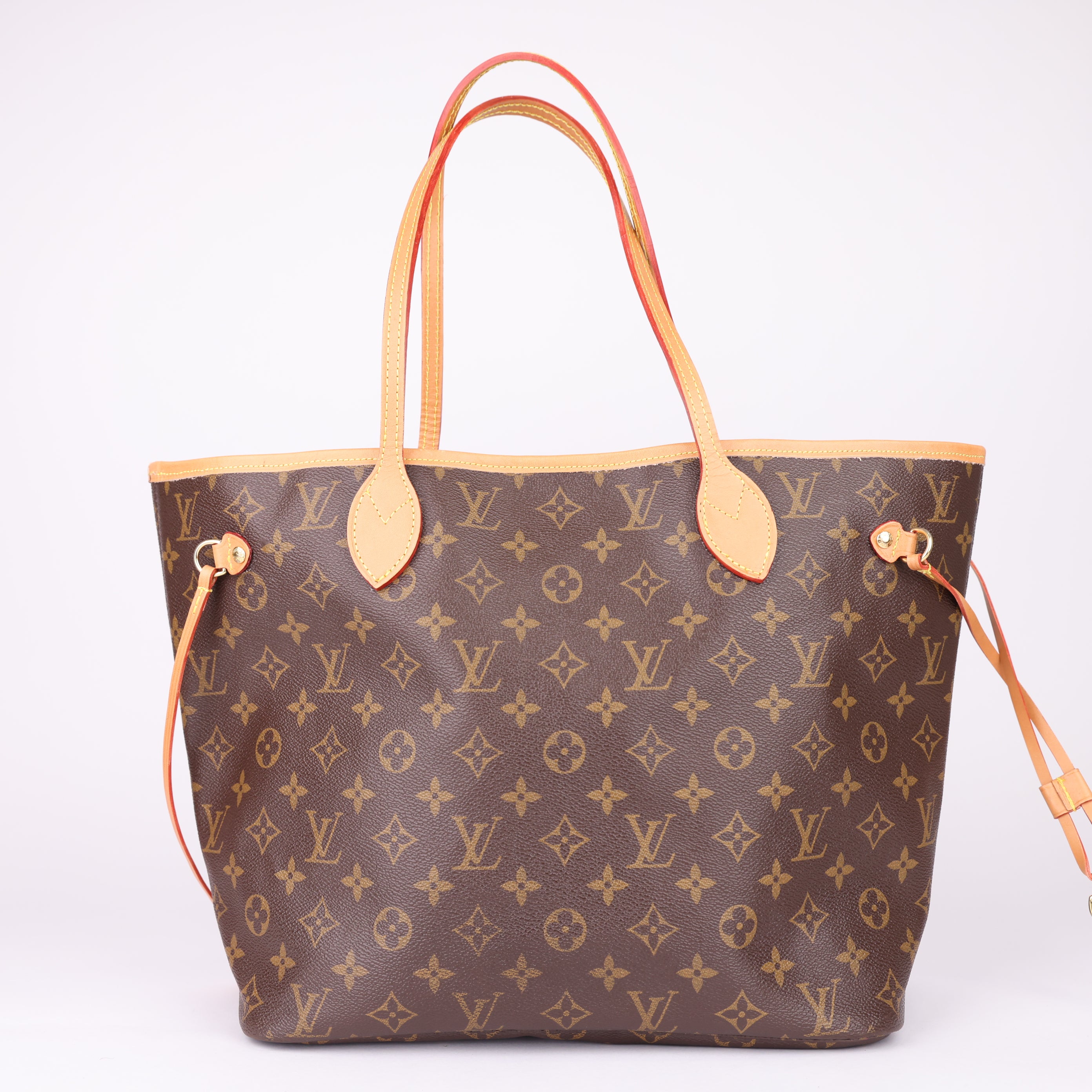 J1822 Louis Vuitton Neverfull Leather Tote - Pre Owned