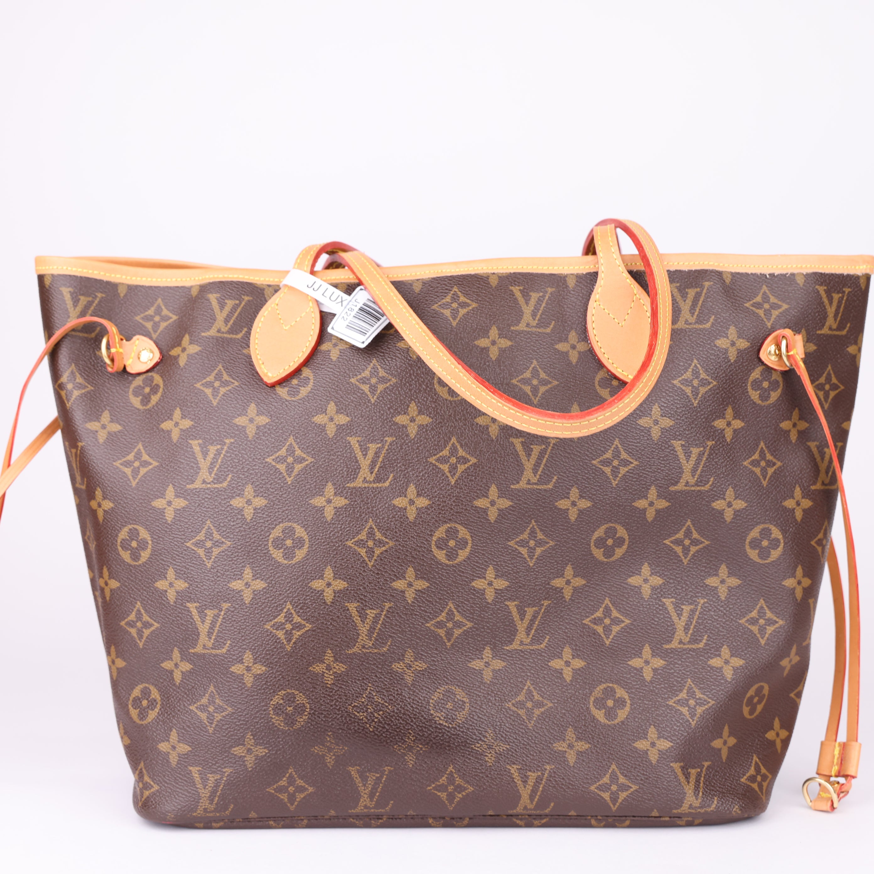 J1822 Louis Vuitton Neverfull Leather Tote - Pre Owned