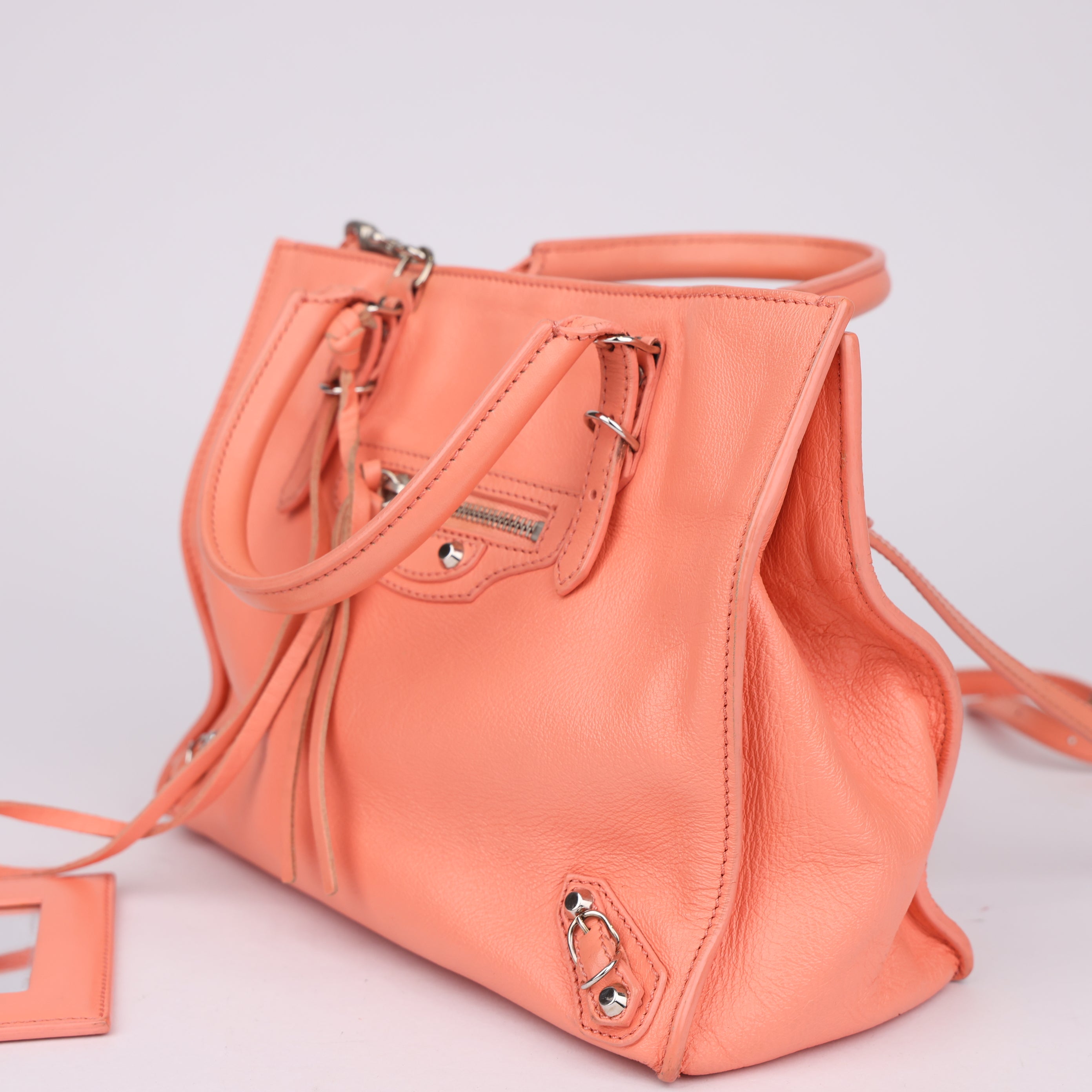 J1768 Balenciaga Arena Storico Leather Handbag- Pre Owned