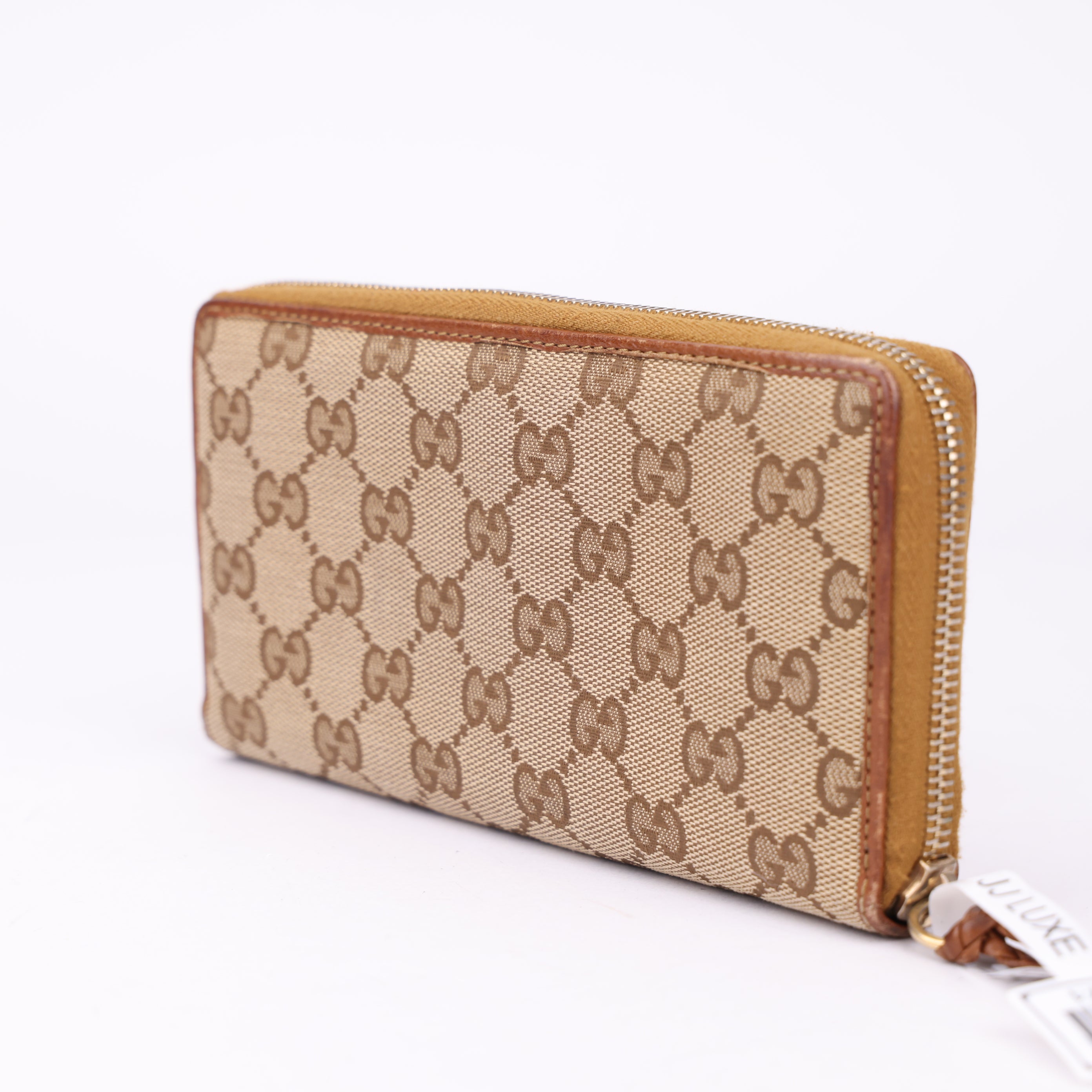 J1771 Gucci Vintage Wallet in GG Supreme Canvas- Pre Owned