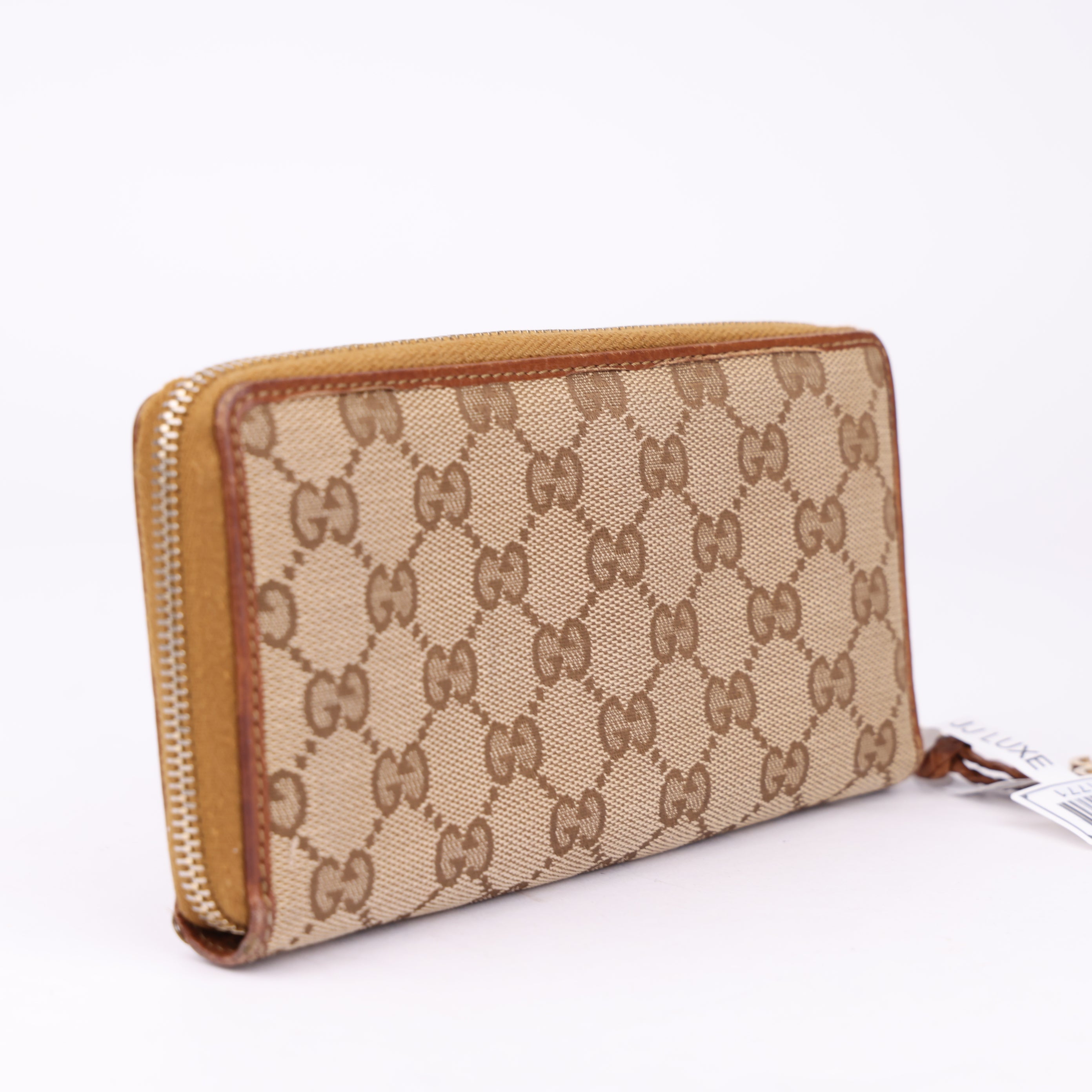 J1771 Gucci Vintage Wallet in GG Supreme Canvas- Pre Owned