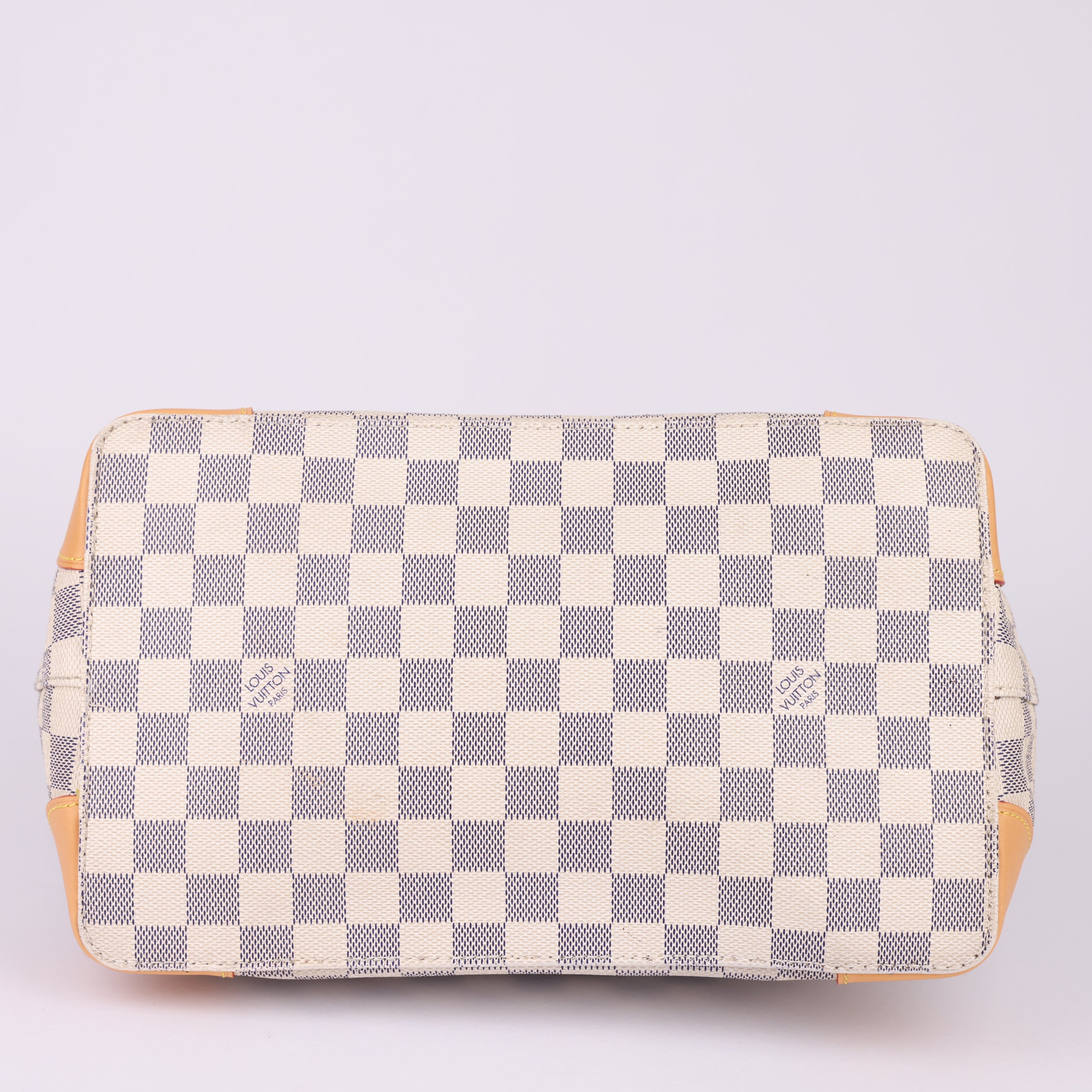 J1714 Louis Vuitton Hampstead PM Damier Azur Tote Shoulder Bag - Pre Owned