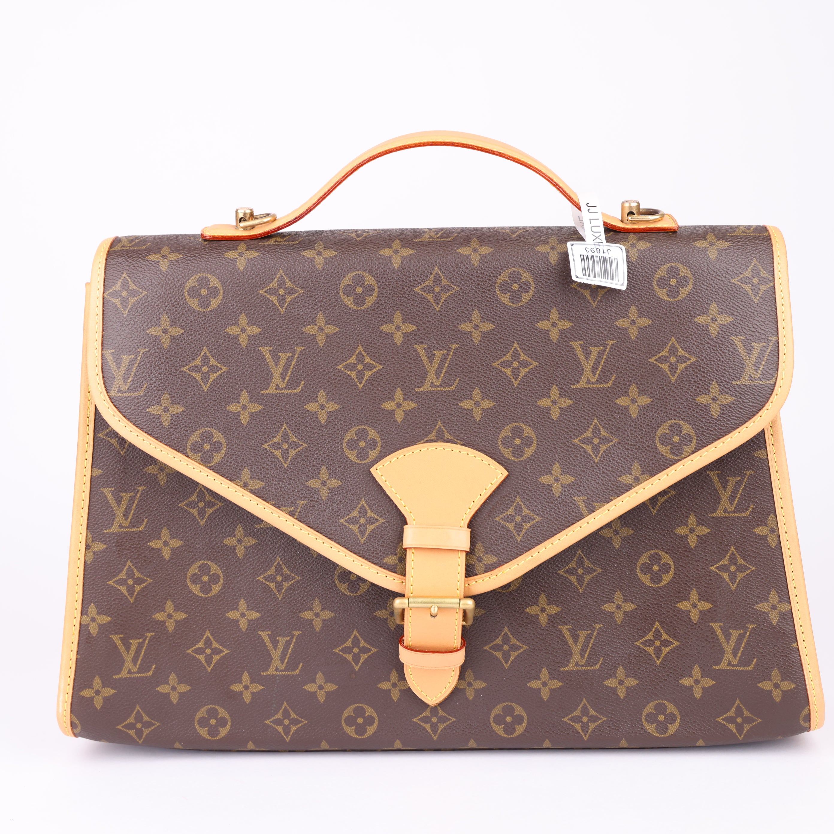 J1893 Louis Vuitton Briefcase Beverly GM in Brown- Pre Owned