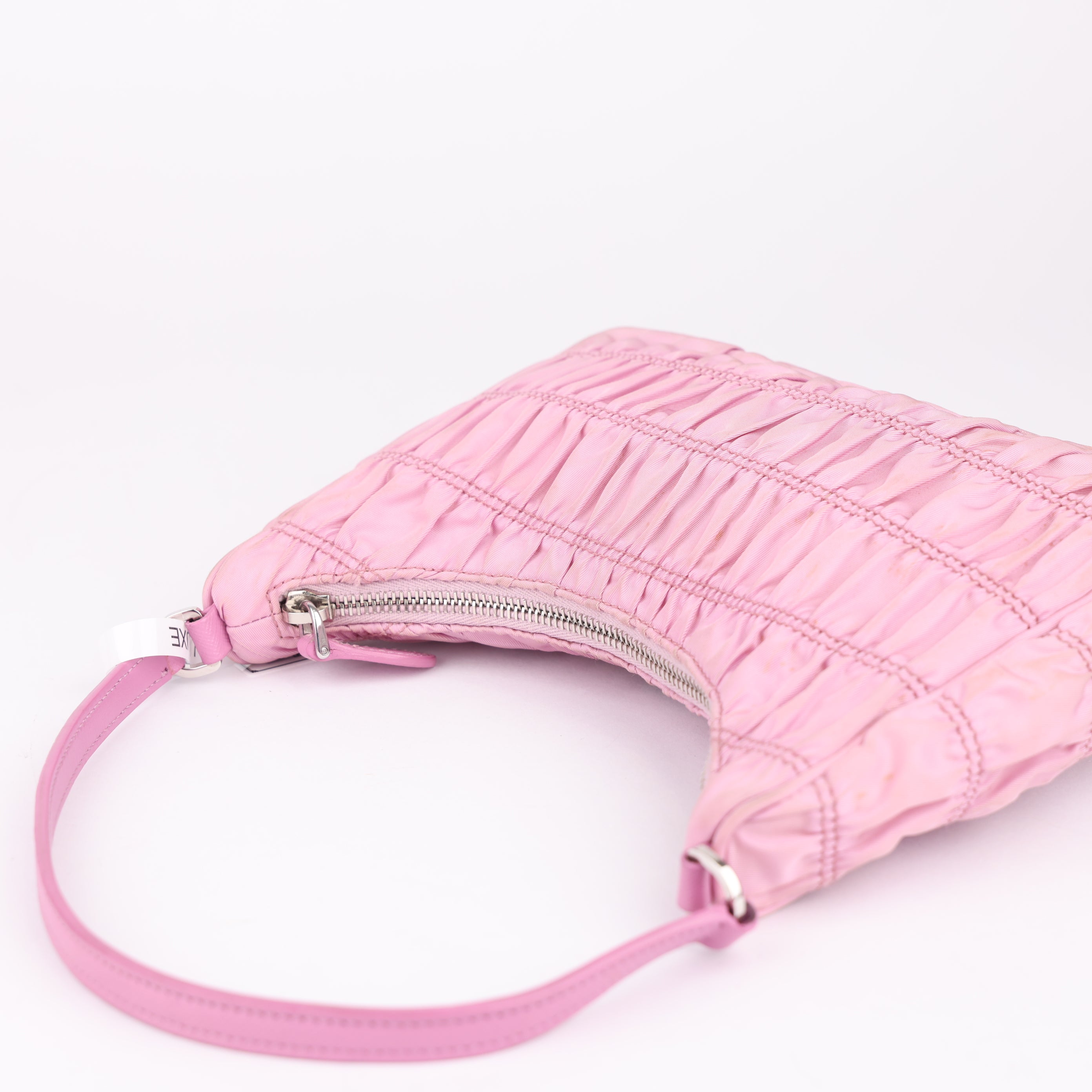 J1715 Prada Nylon Saffiano Bag- Pre Owned