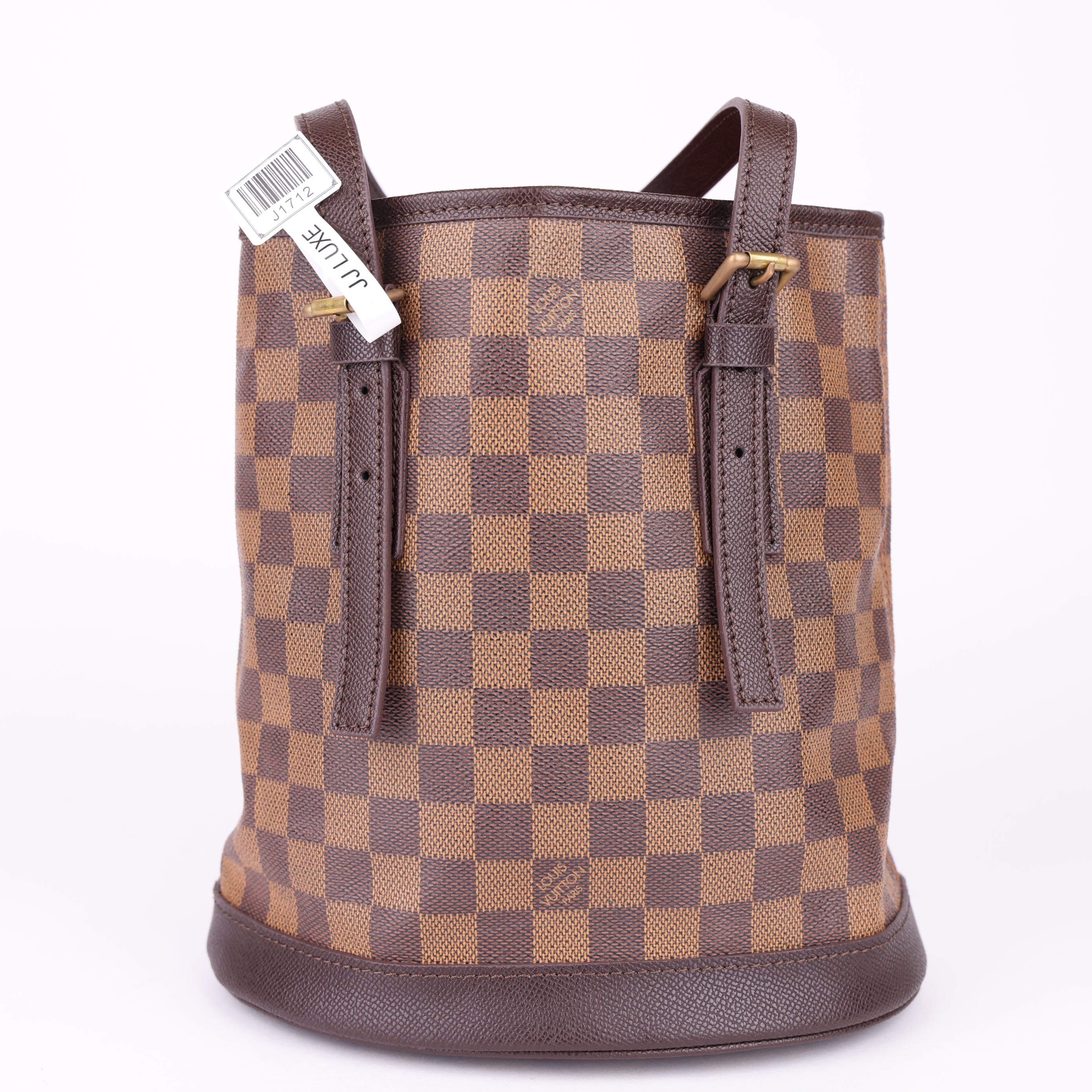 J1712 Louis Vuitton Damier Azur Bucket Bag- Pre Owned