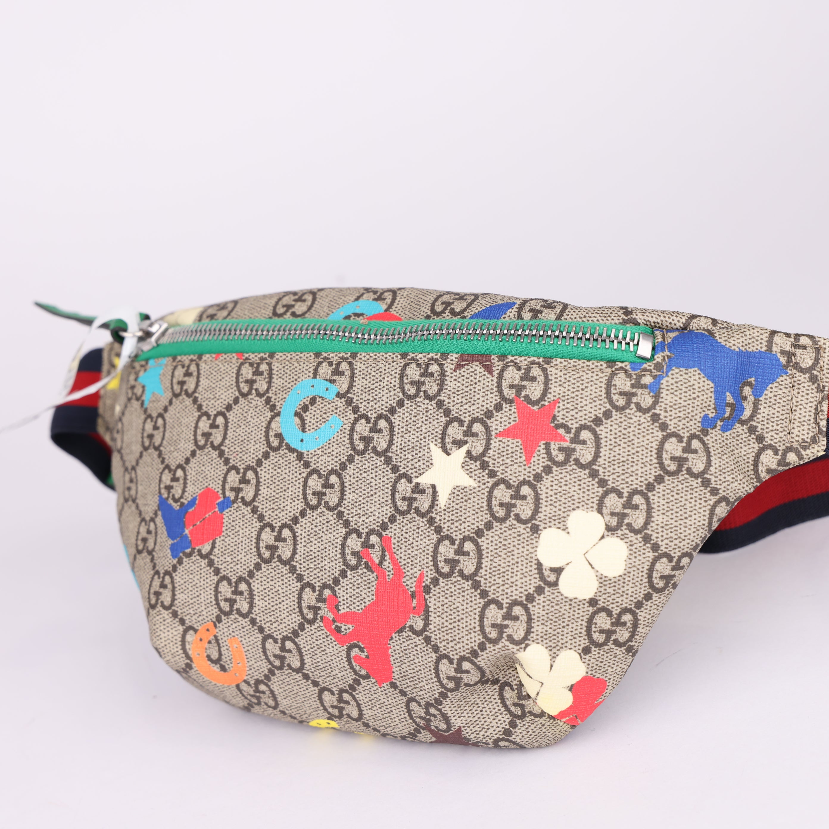 J1657 Gucci GG Supreme Belt Bag- Pre Owned