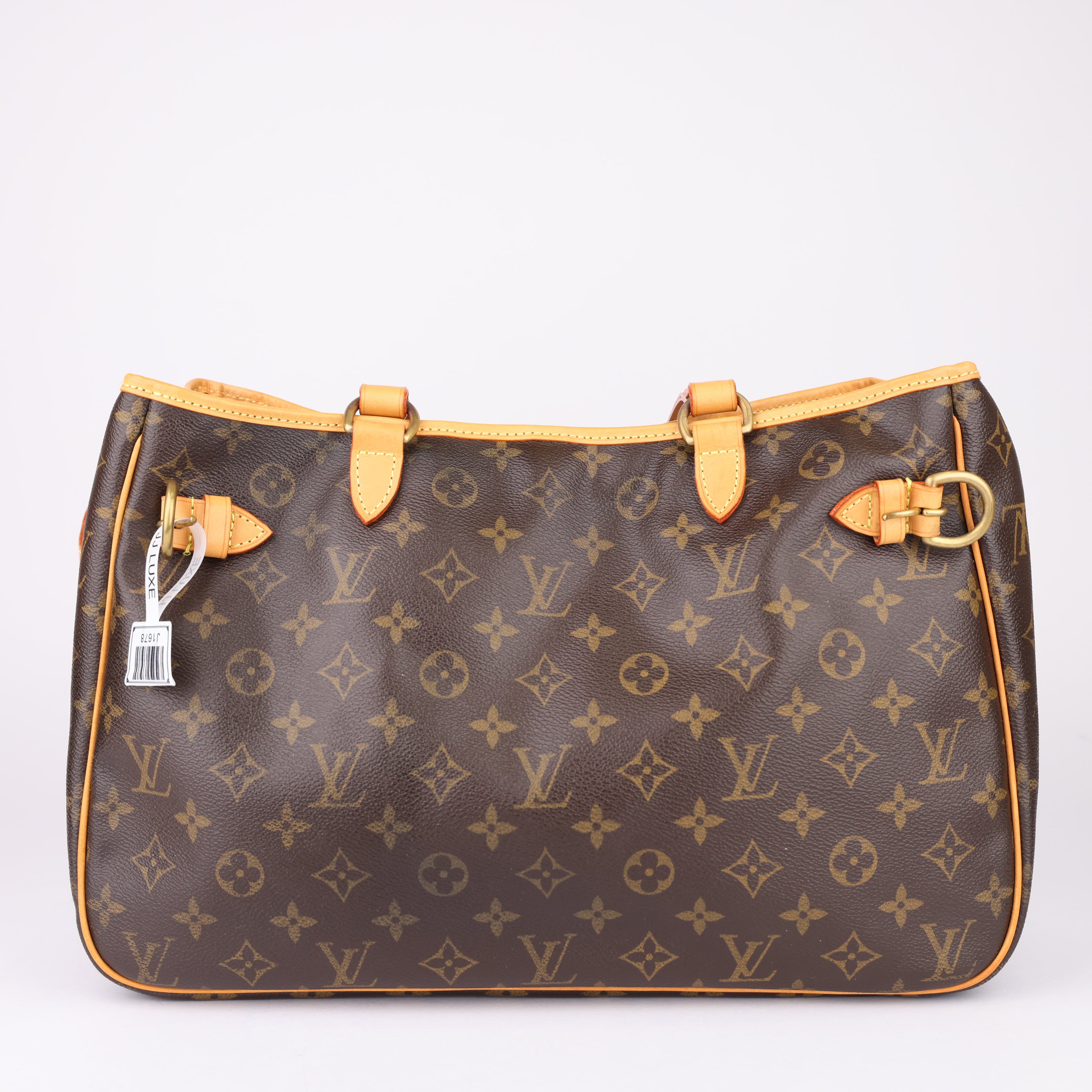 J1678 Louis Vuitton Batignolles Horizontal Monogram Canvas Brown- Pre Owned