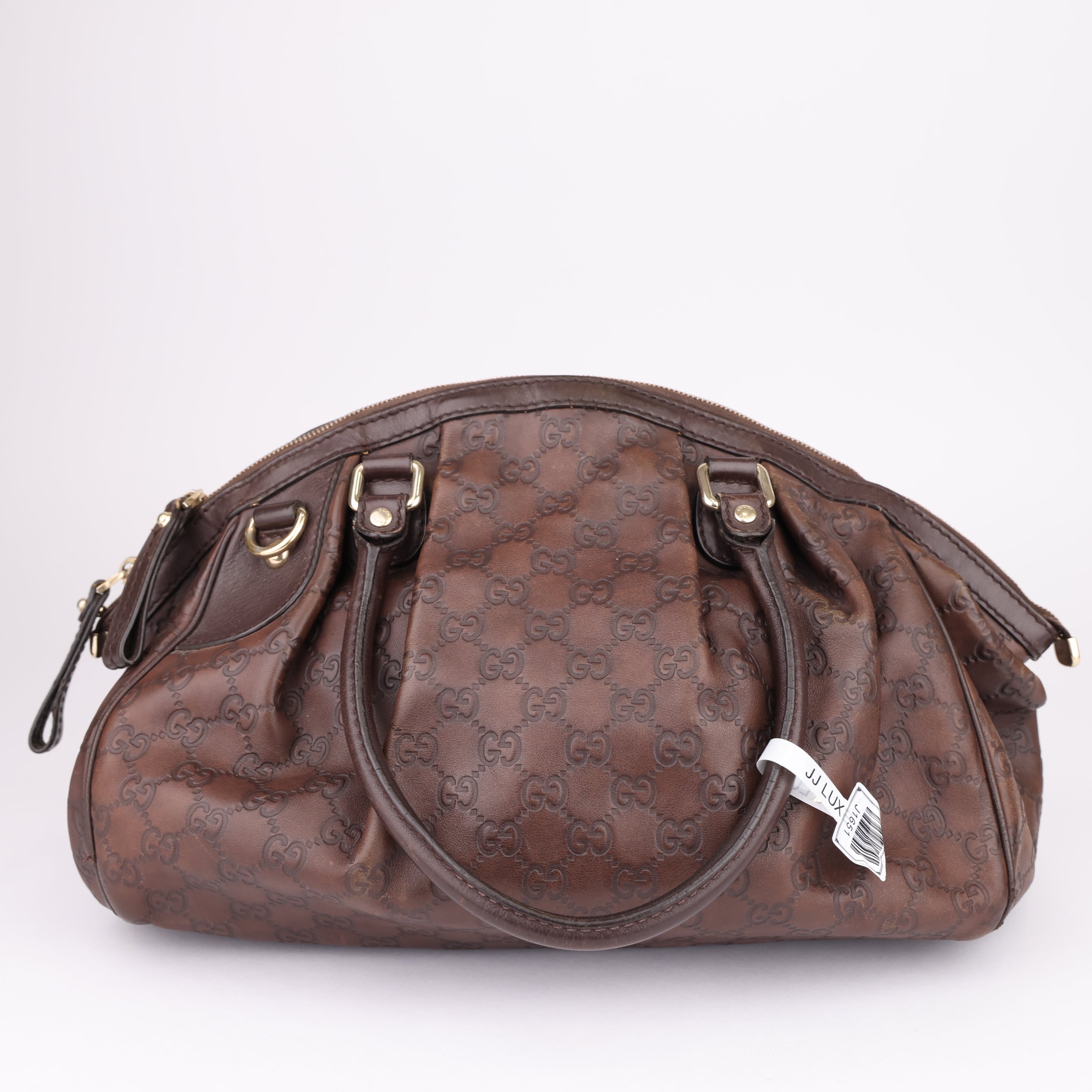 J1651 Gucci Sukey Convertible Boston Bag- Pre Owned