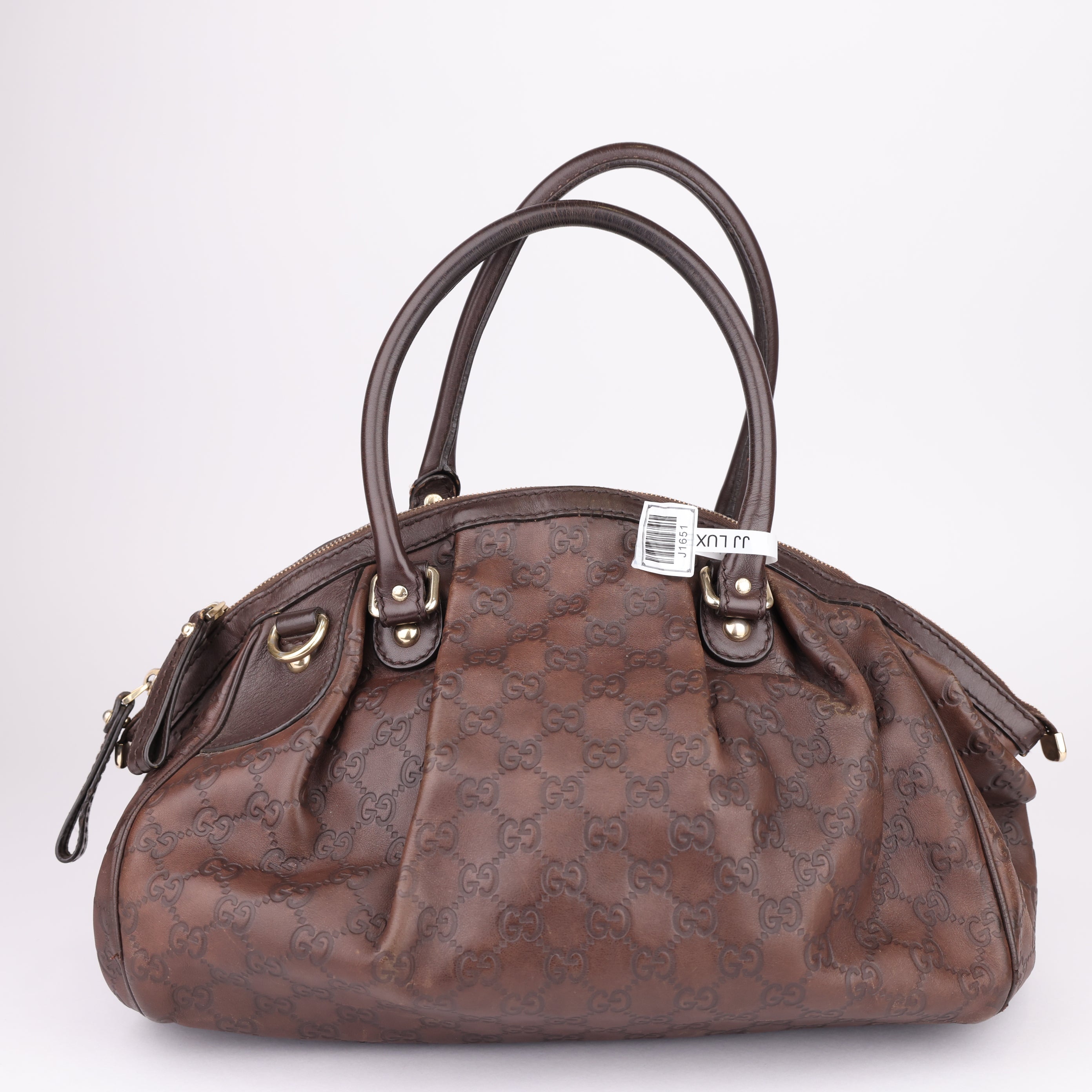 J1651 Gucci Sukey Convertible Boston Bag- Pre Owned
