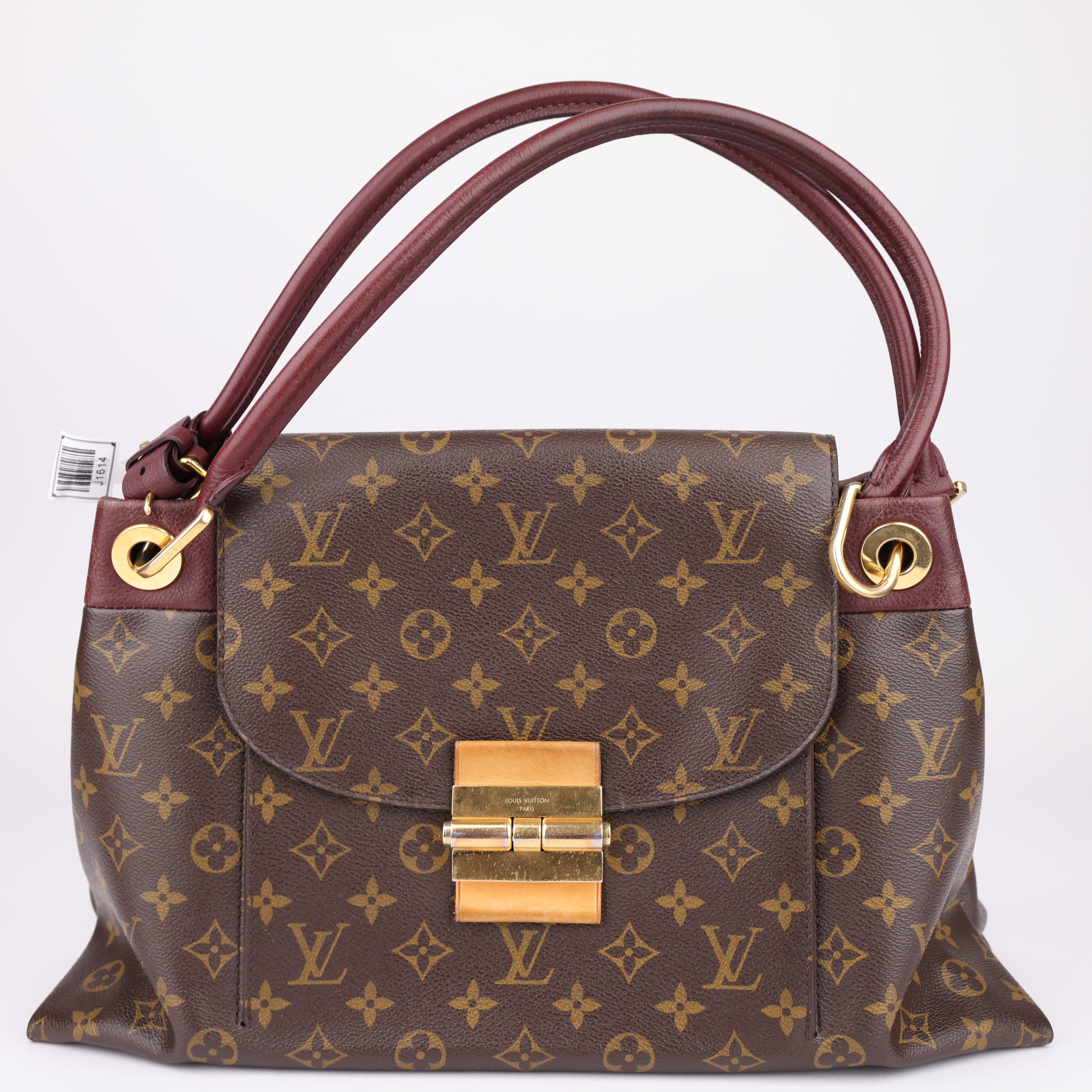 J1614 Louis Vuitton Quetsche Monogram Canvas Olympe Bag- Pre Owned