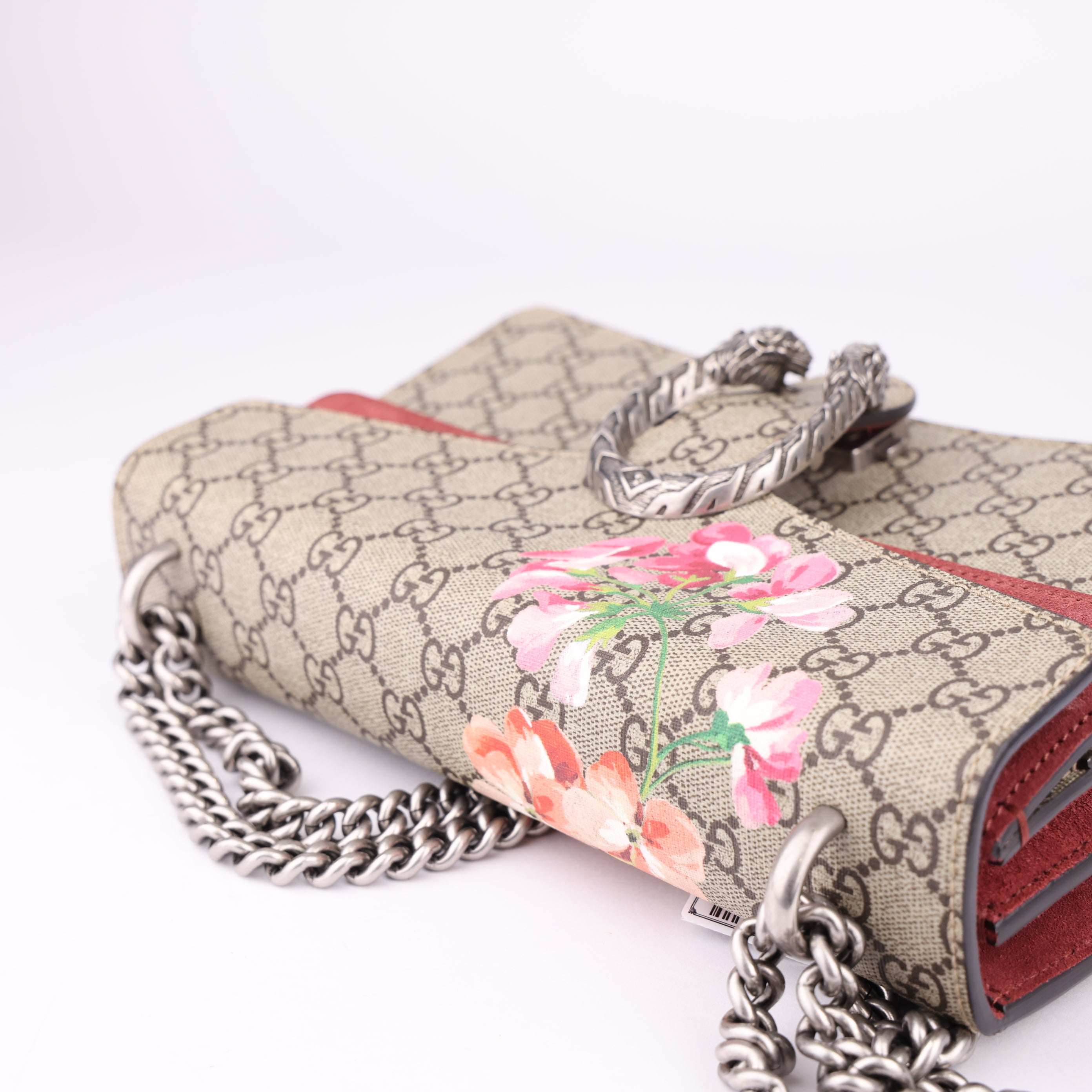 J1565 Gucci GG Marmont Floral Shoulder Bag- Pre Owned