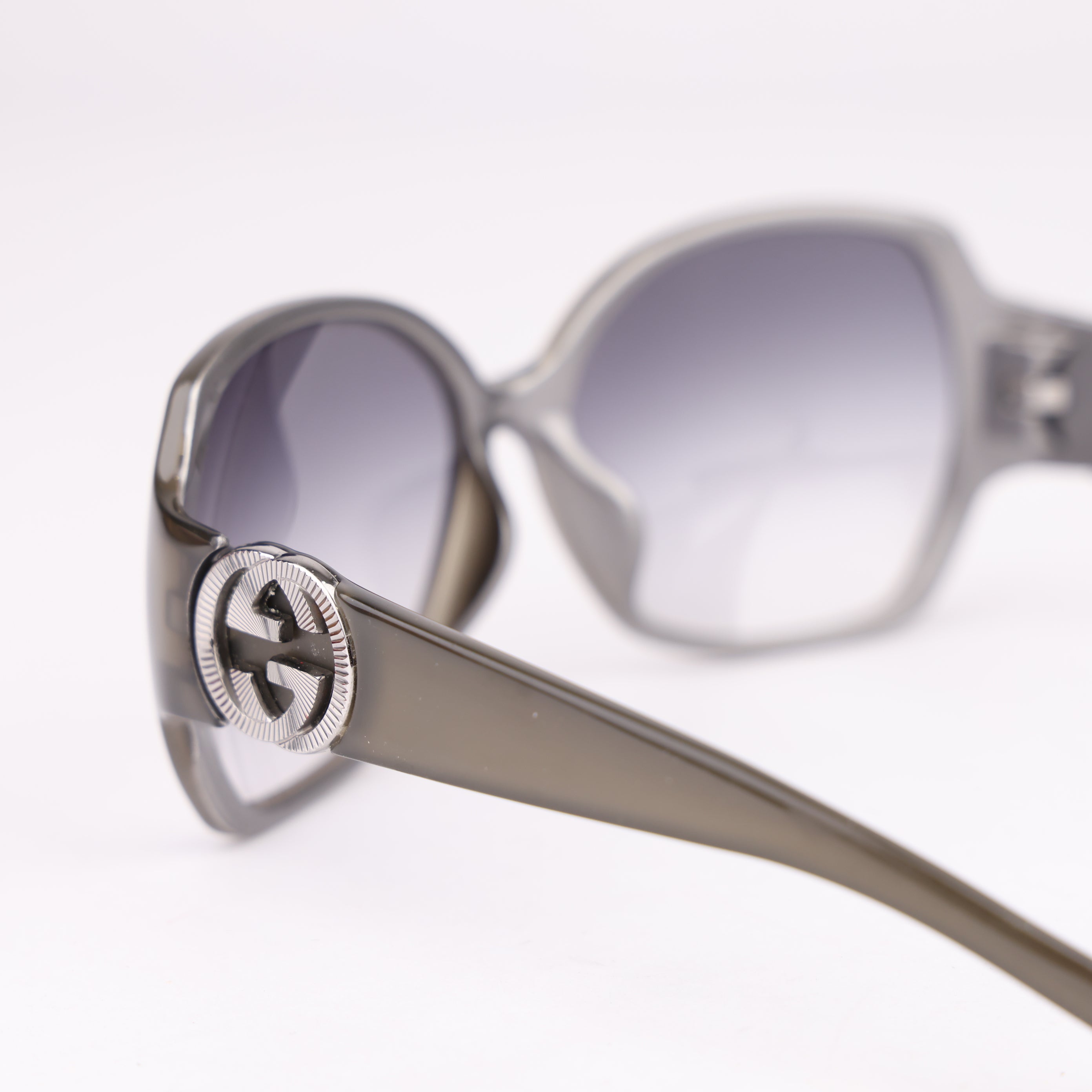 J1505 Gucci Gafas Púrpura Plástico - Pre Owned