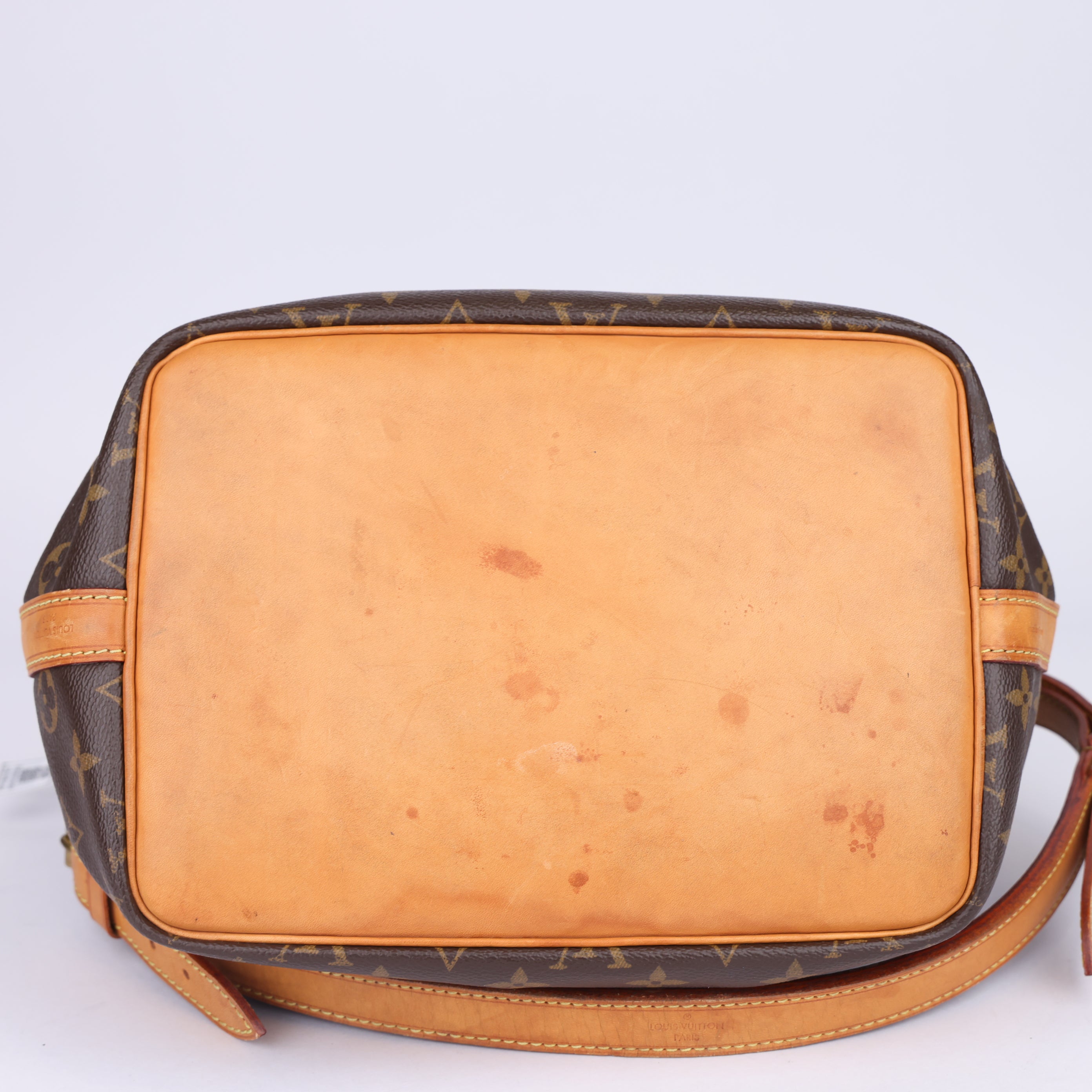 J1486 Louis Vuitton Petit Noe Handbag Monogram Canvas- Pre Owned