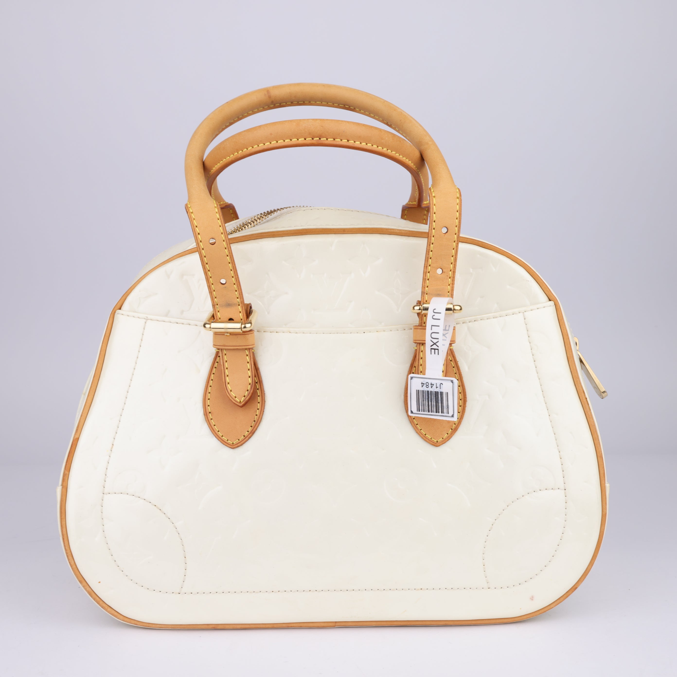 J1484 Louis Vuitton Perle Monogram Vernis Summit Drive Bag- Pre Owned