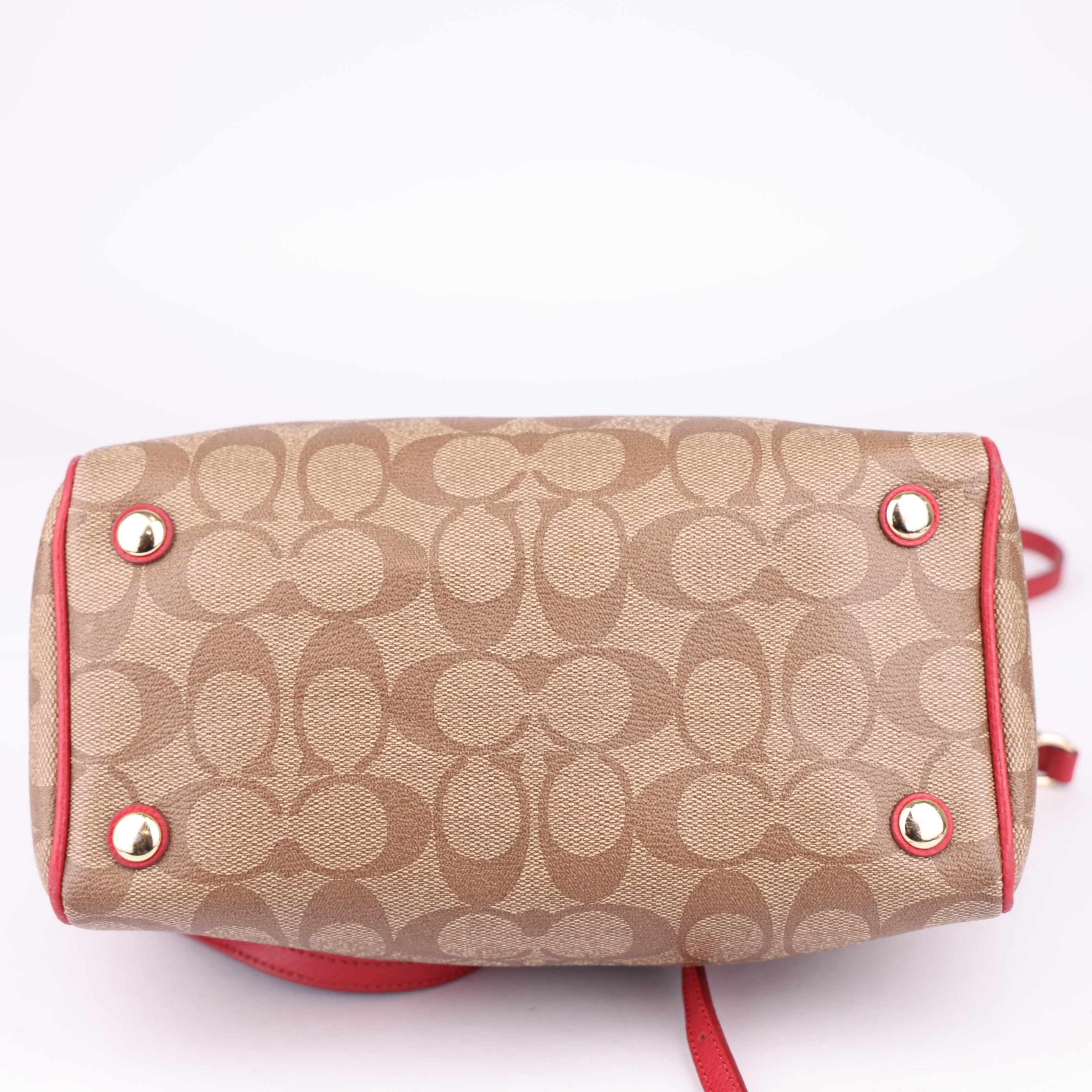 J1476 Coach Bennett Mini Satchel Tote Handbag- Pre Owned