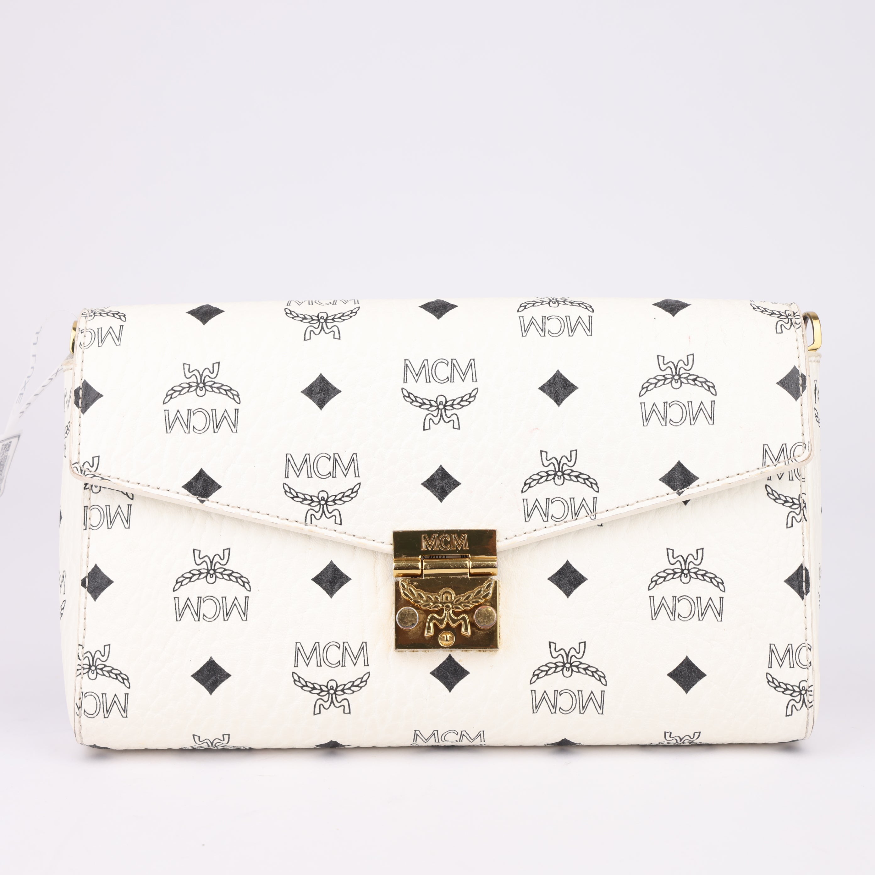 J1469 MCM Visetos Wallet On Chain- Pre Owned