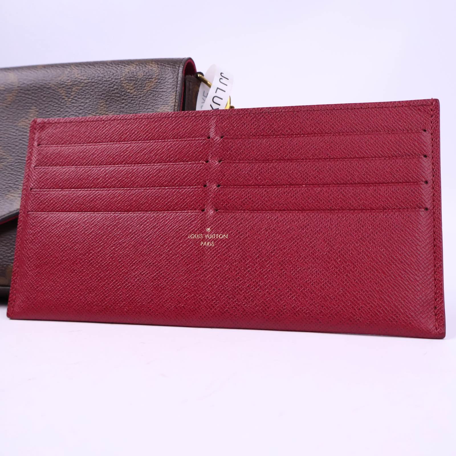 J2997 Louis Vuitton Mini Bag Felicie Pochette Monogram Canvas | Pre-Owned Like New Brown Monogram Canvas