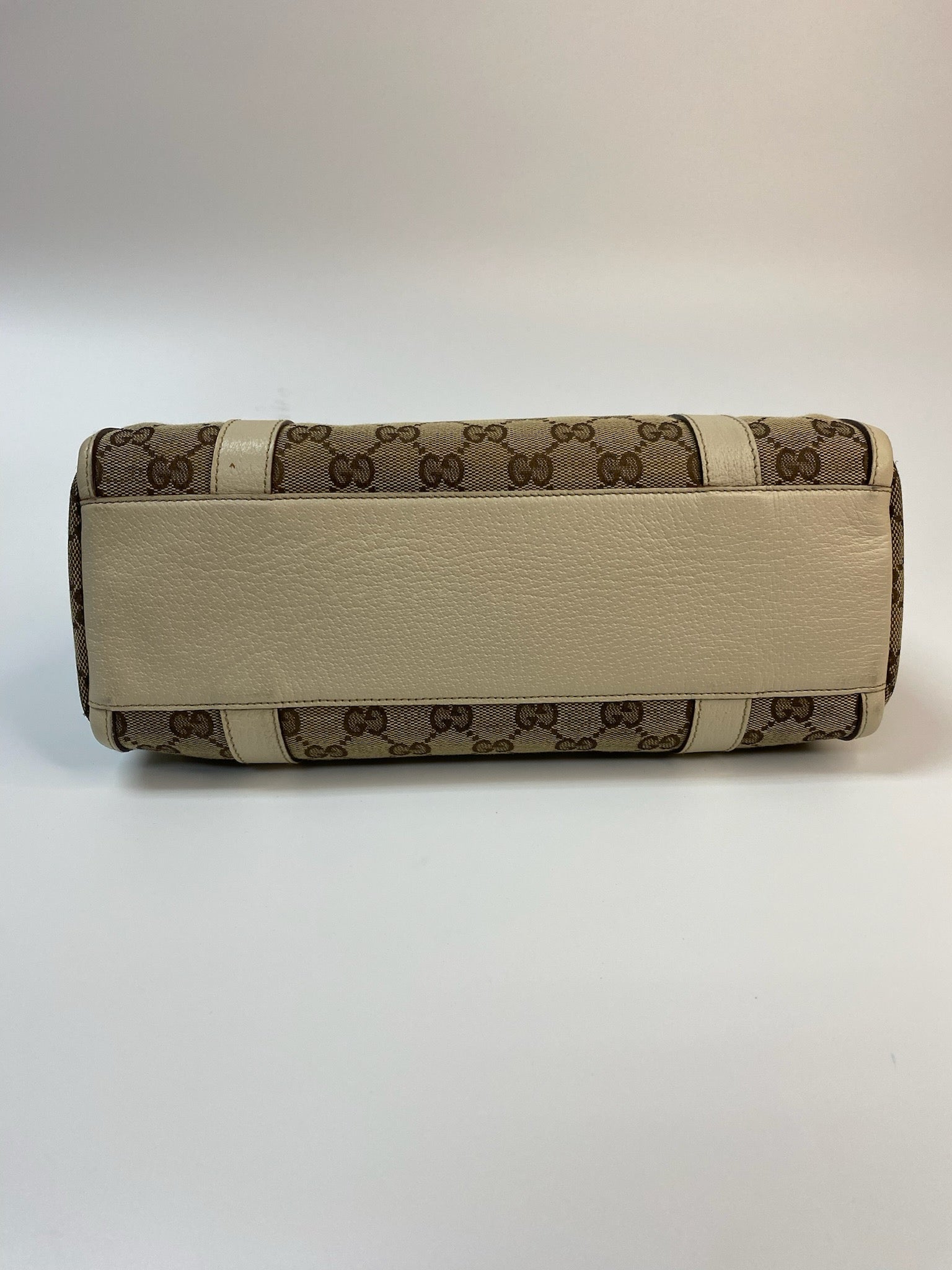 J2975 Gucci Top Handle Bag Vintage Gucci Abbey Boston Handbag | Pre-Owned