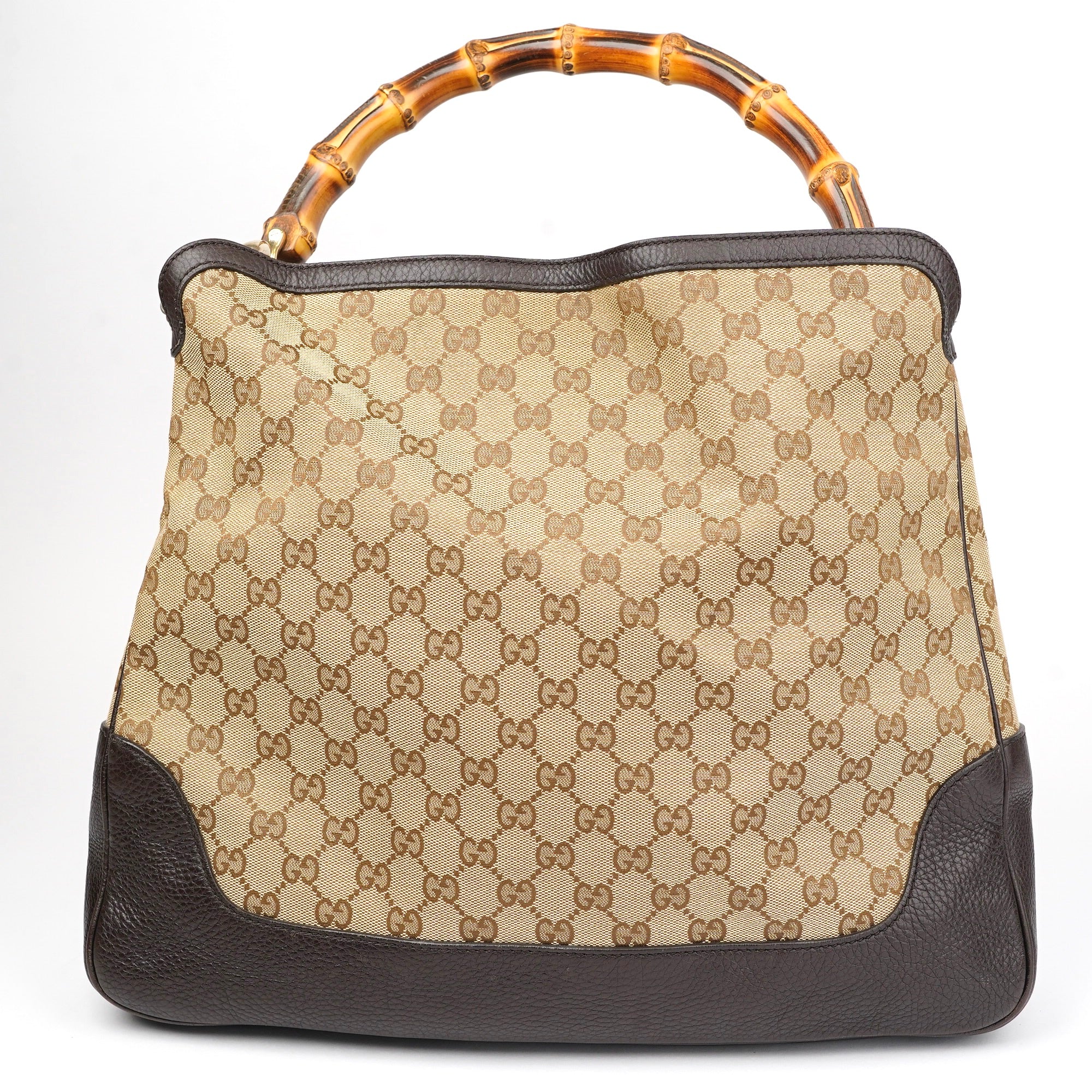 J1434 Gucci Diana Bamboo Shoulder Bag - Pre Owned