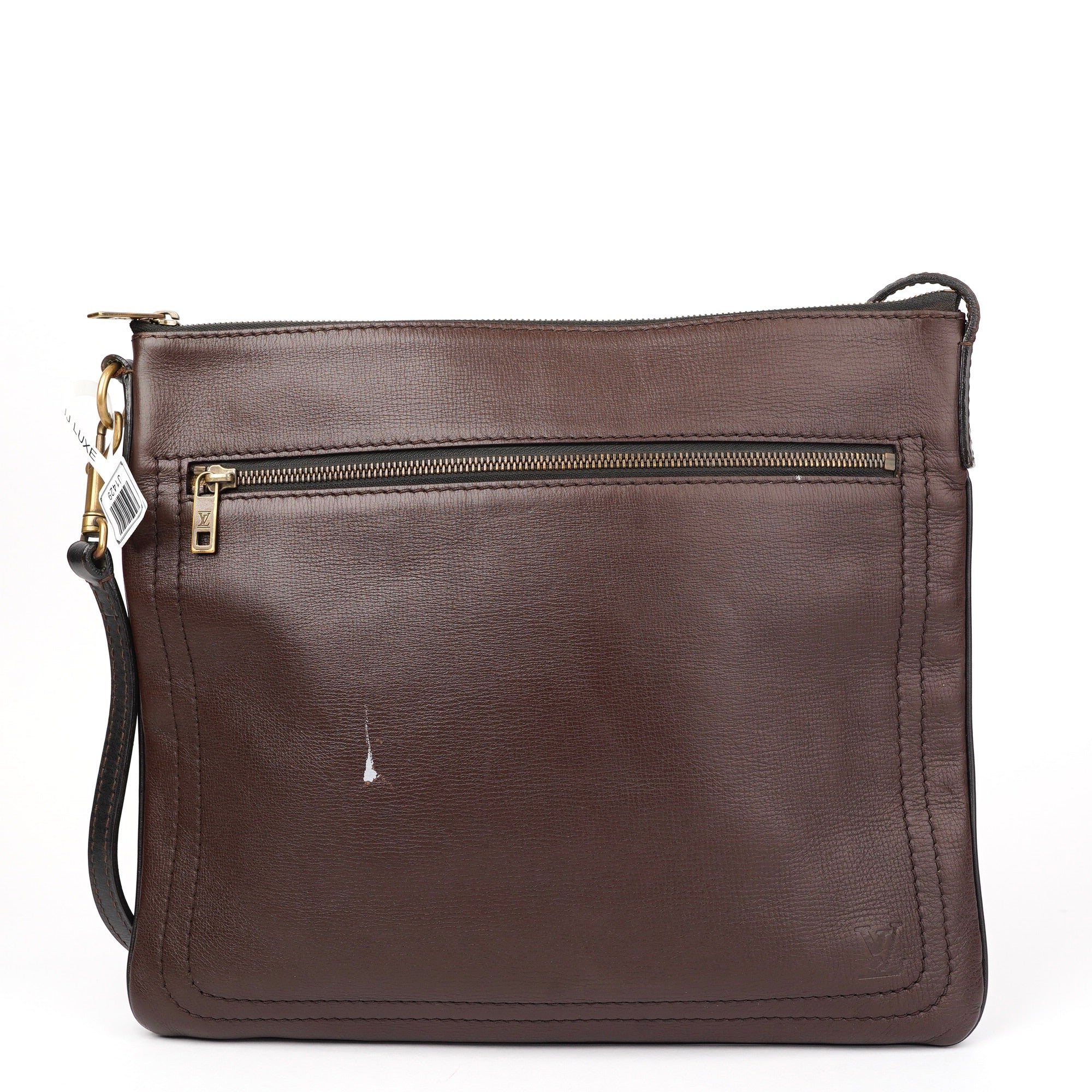 J1429 LOUIS VUITTON Utah Sac Plat Shoulder Bag- Pre Owned