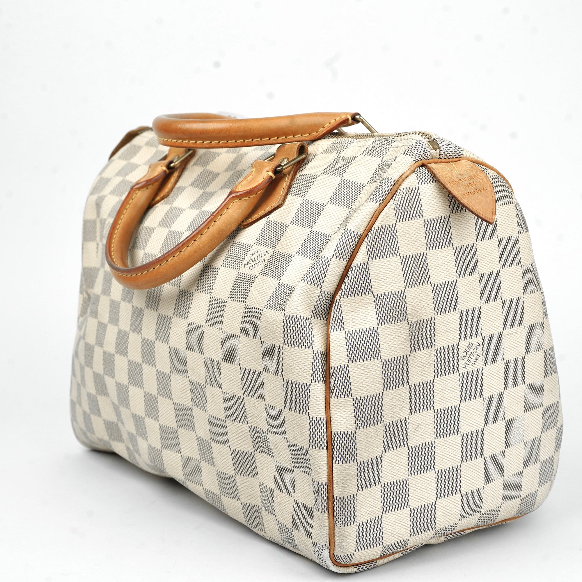 J1422 Louis Vuitton Speedy 30 in Damier Azur- Pre Owned