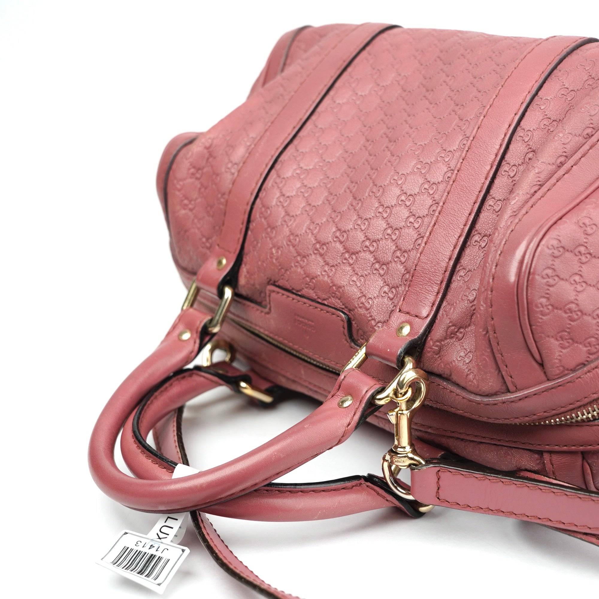 J1413 Gucci microguccissima Joy Boston bag- Pre Owned
