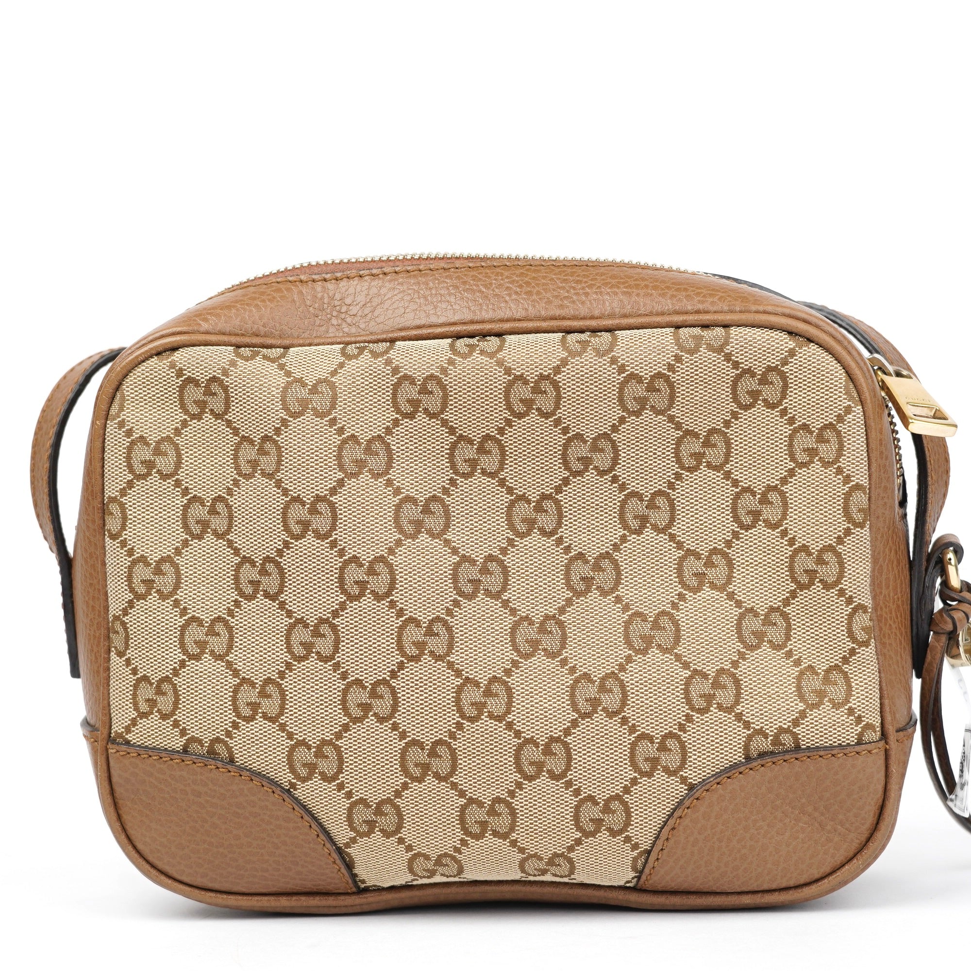 J1394 Gucci Bree Original GG Canvas Mini Messenger Bag- Pre Owned