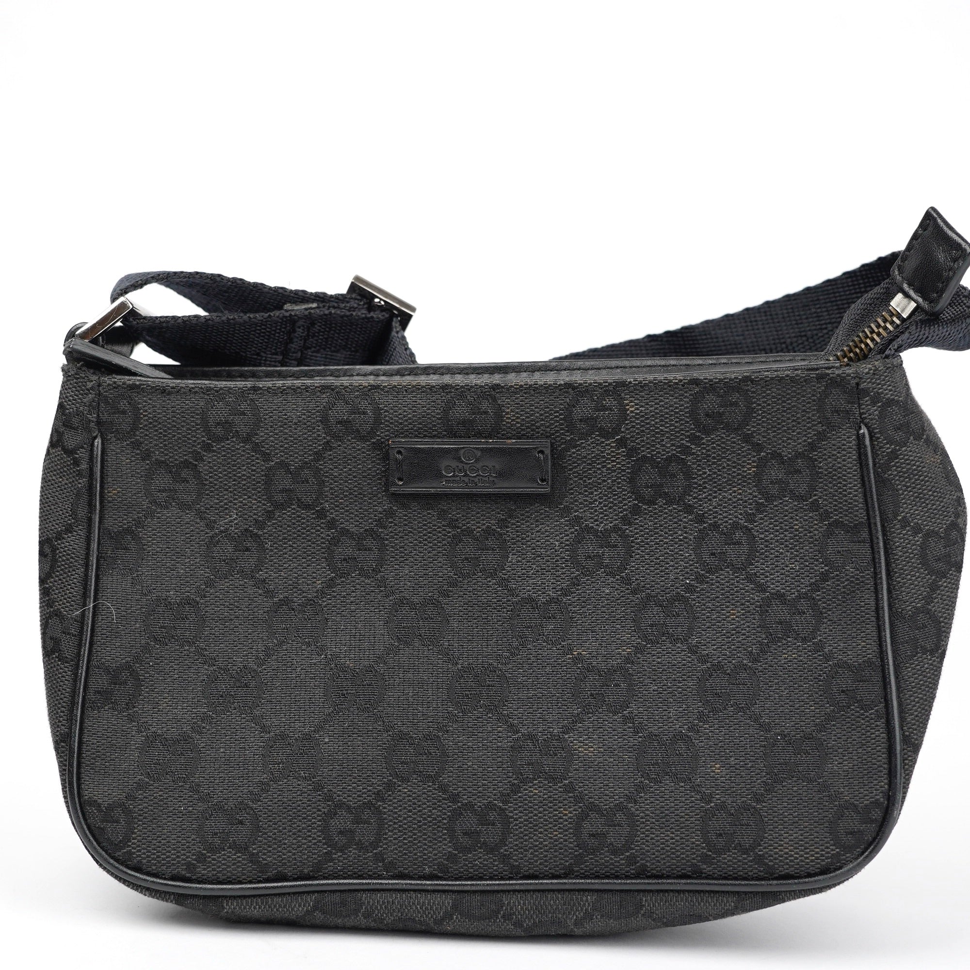J1395 Gucci GG Pattern Handbag- Pre Owned