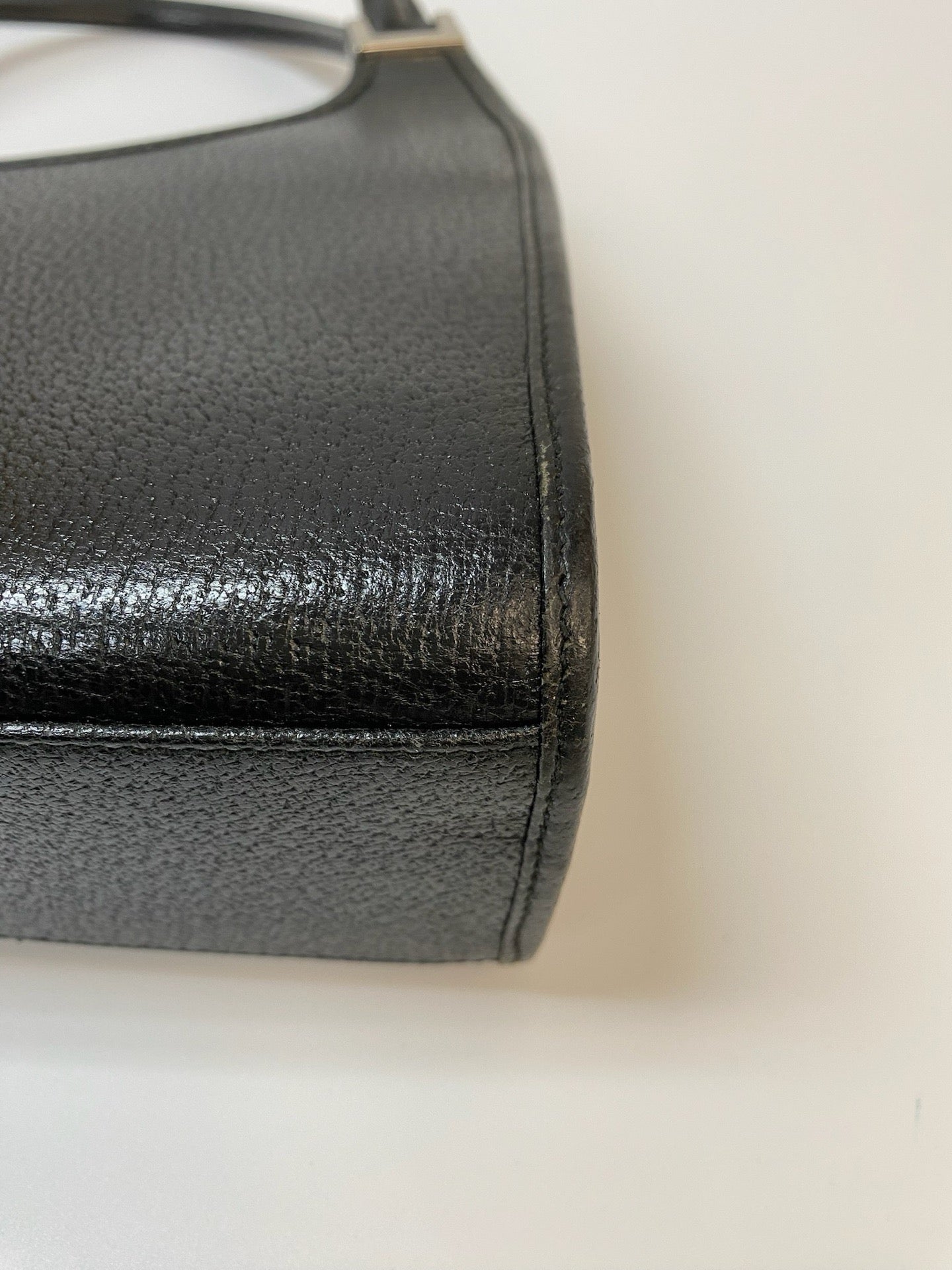 J2965 Gucci Shoulder Bag By Tom Ford Black 1990s Cloth Jackie | Pre-Owned Black Cloth