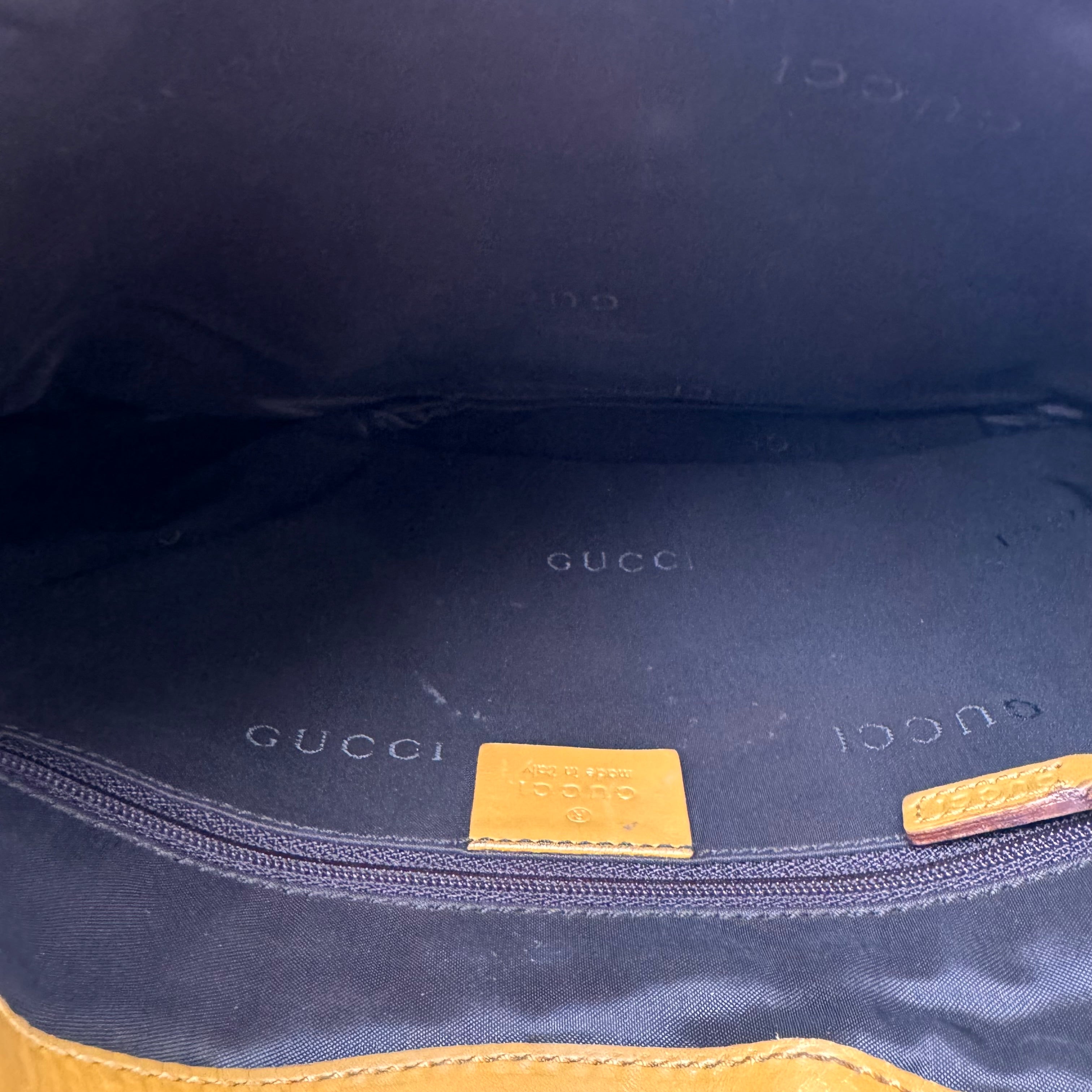 Gucci GG canvas Horsebit Shoulder Bag J3027 | Pre-Owned Like New GG Canvas Canvas