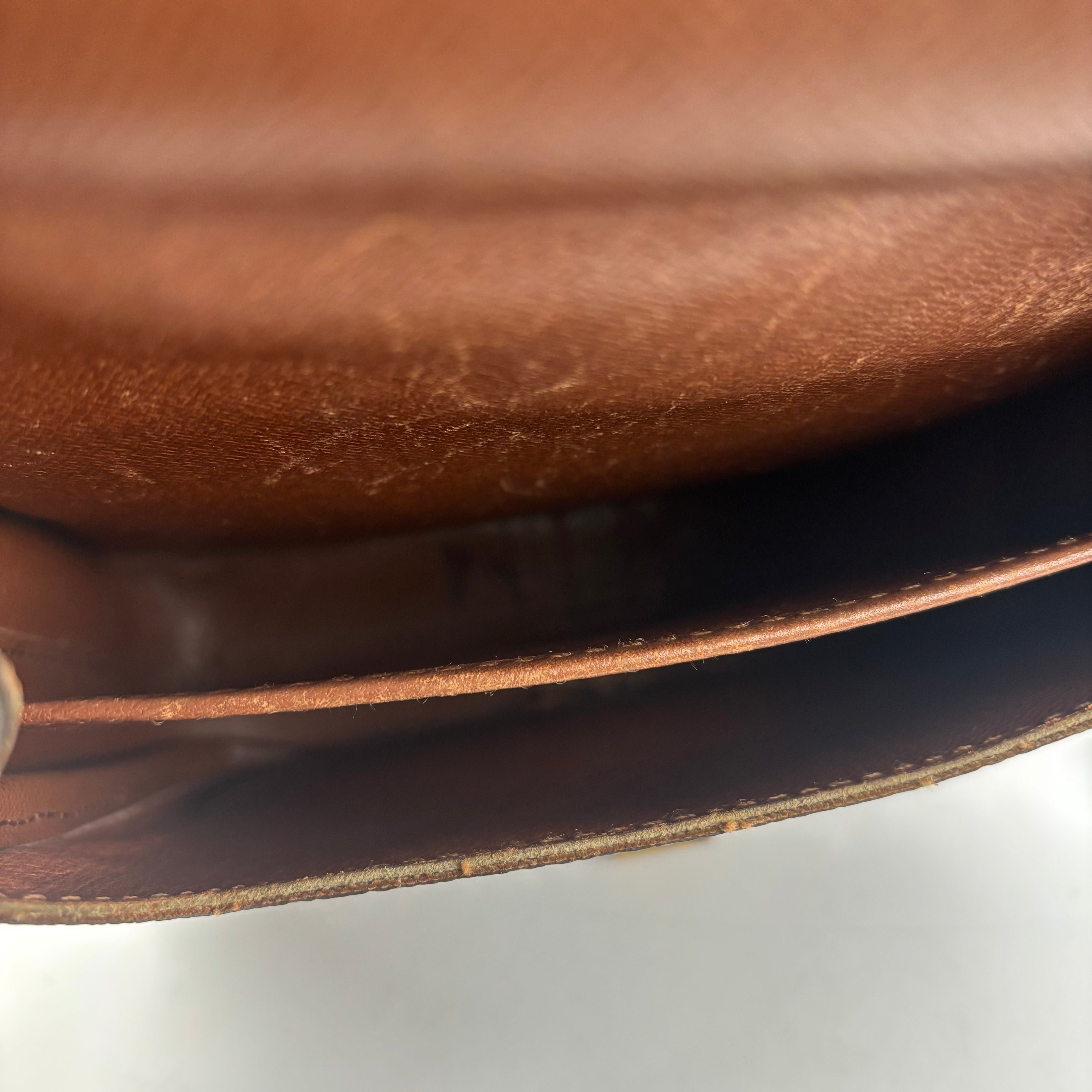 Louis Vuitton Monogram Cartouchiere PM Crossbody Bag J3185R | Pre-Owned Excellent Brown Monogram Canvas