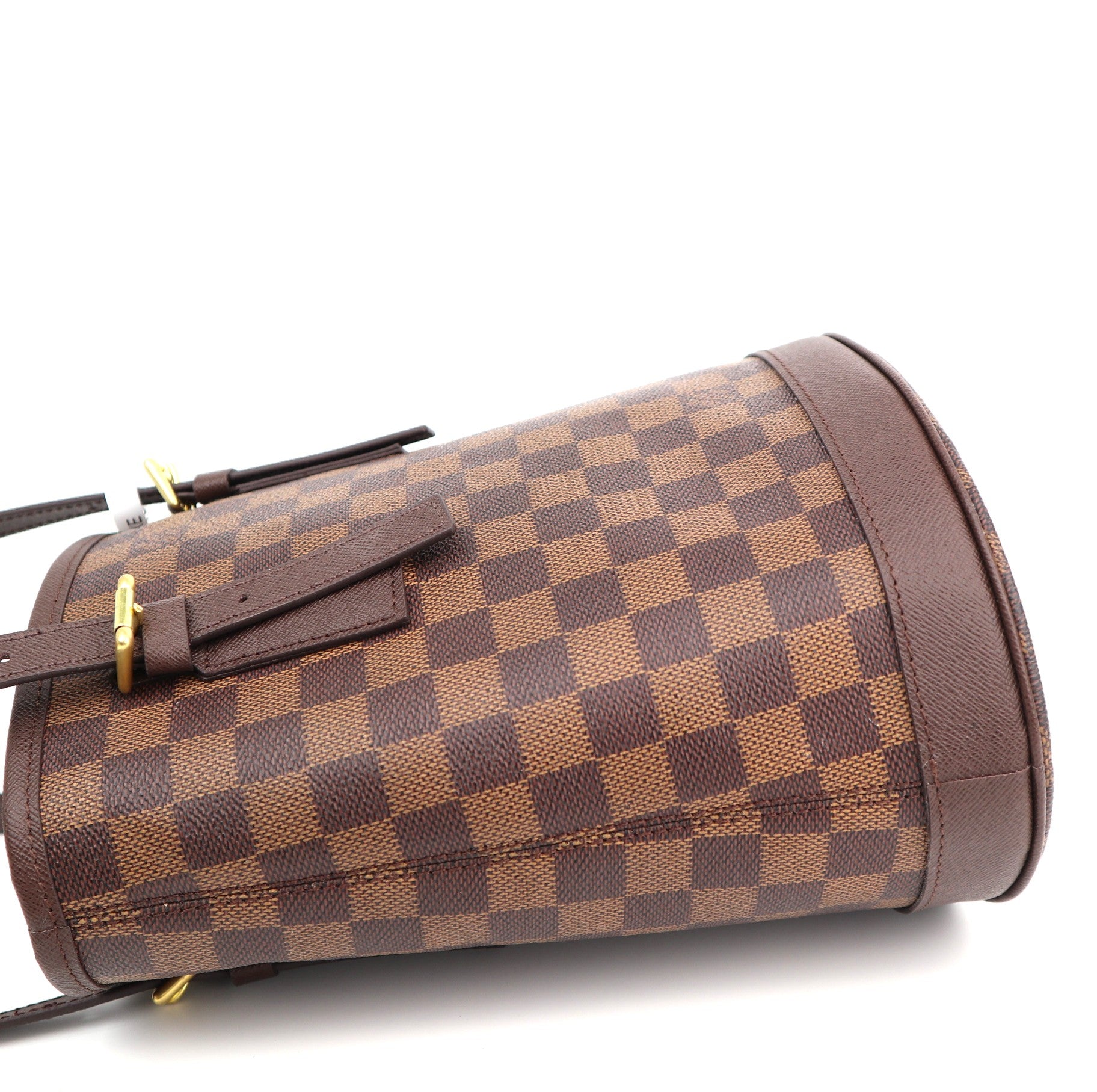 C1306 Louis Vuitton Damier Ebene Bucket PM Shoulder Bag-Pre Owned